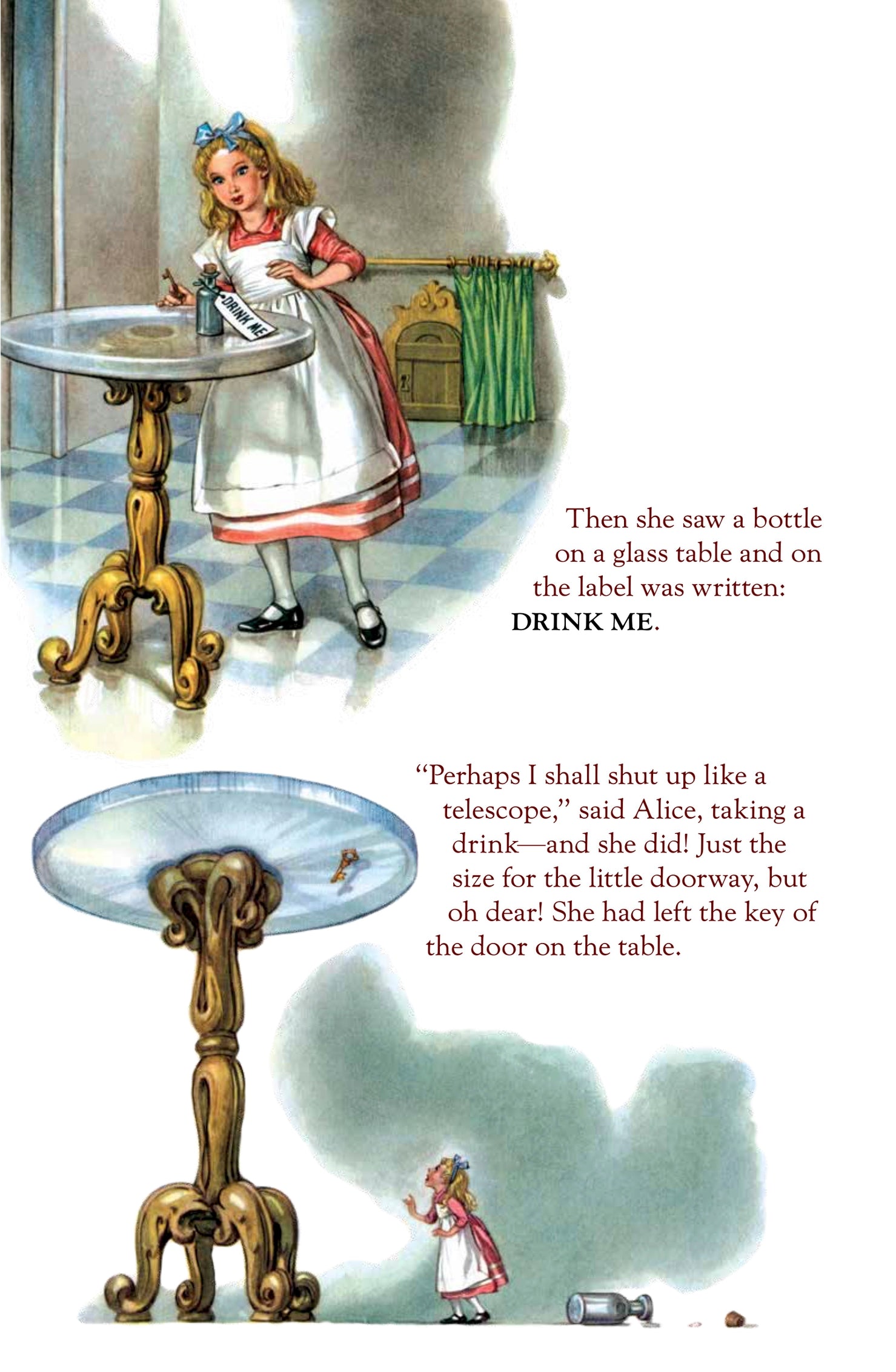 Alice In Wonderland Vintage Picture Book