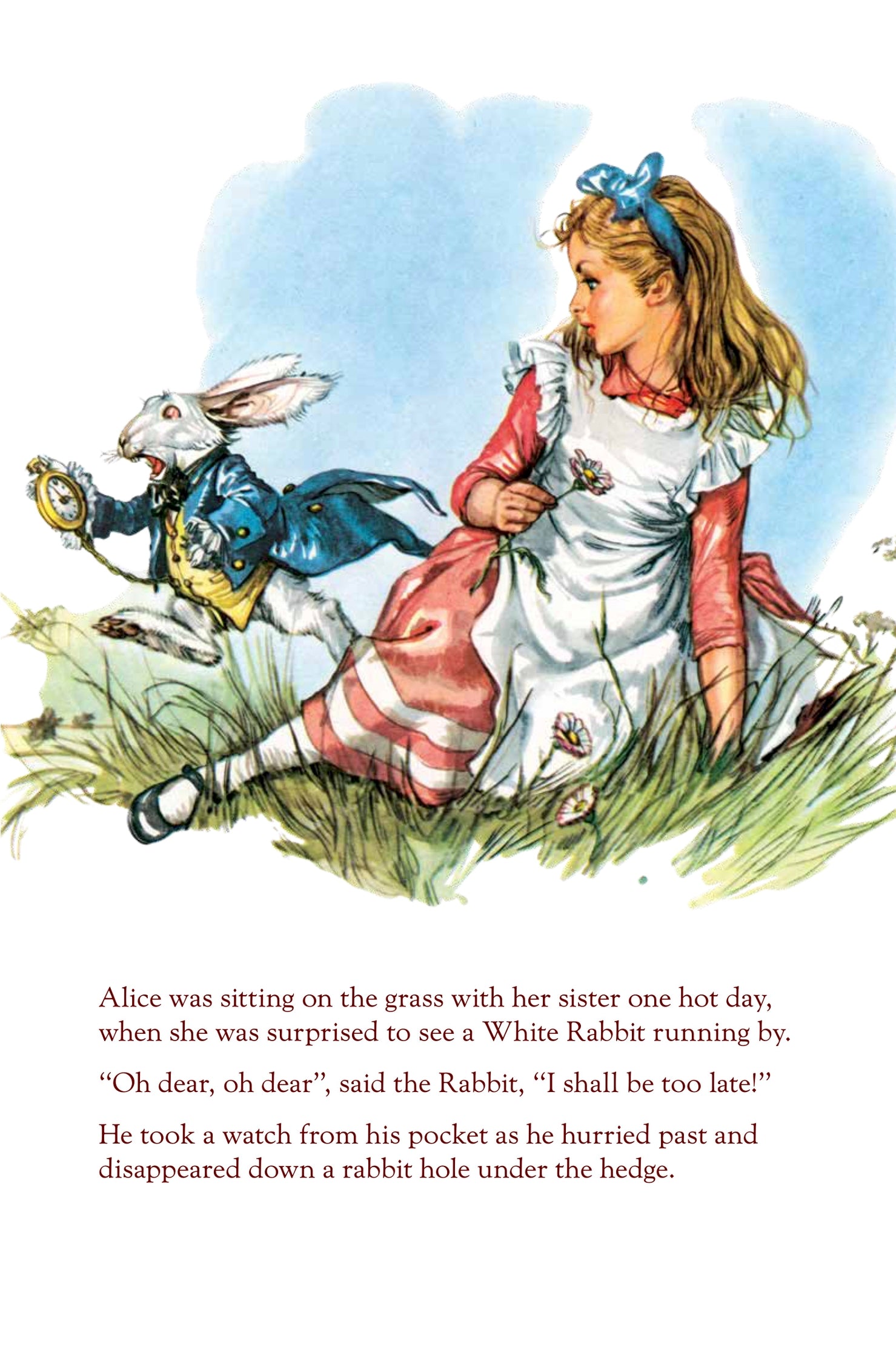 Alice In Wonderland Vintage Picture Book