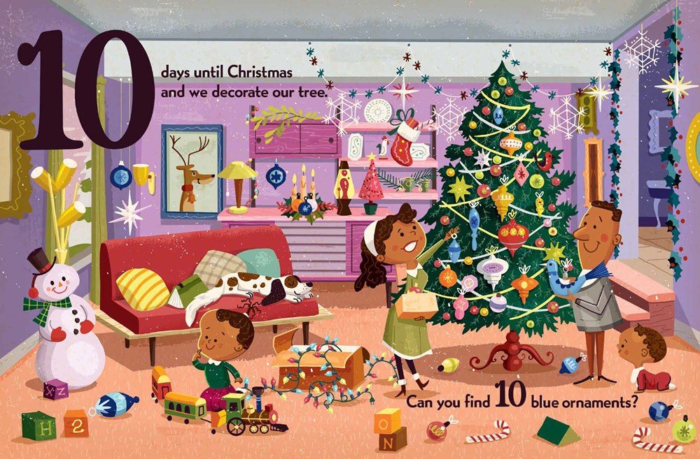 Countdown to Christmas - Board Book (Final Sale)