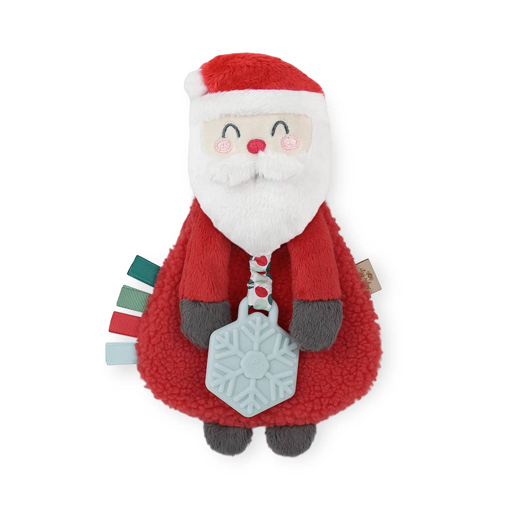 Itzy Ritzy Itzy Lovey™ Plush + Teether Toy - Santa (Final Sale)
