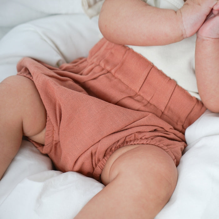 Emerson and Friends - Bamboo Baby Bloomers Dusty Rose (Final Sale)