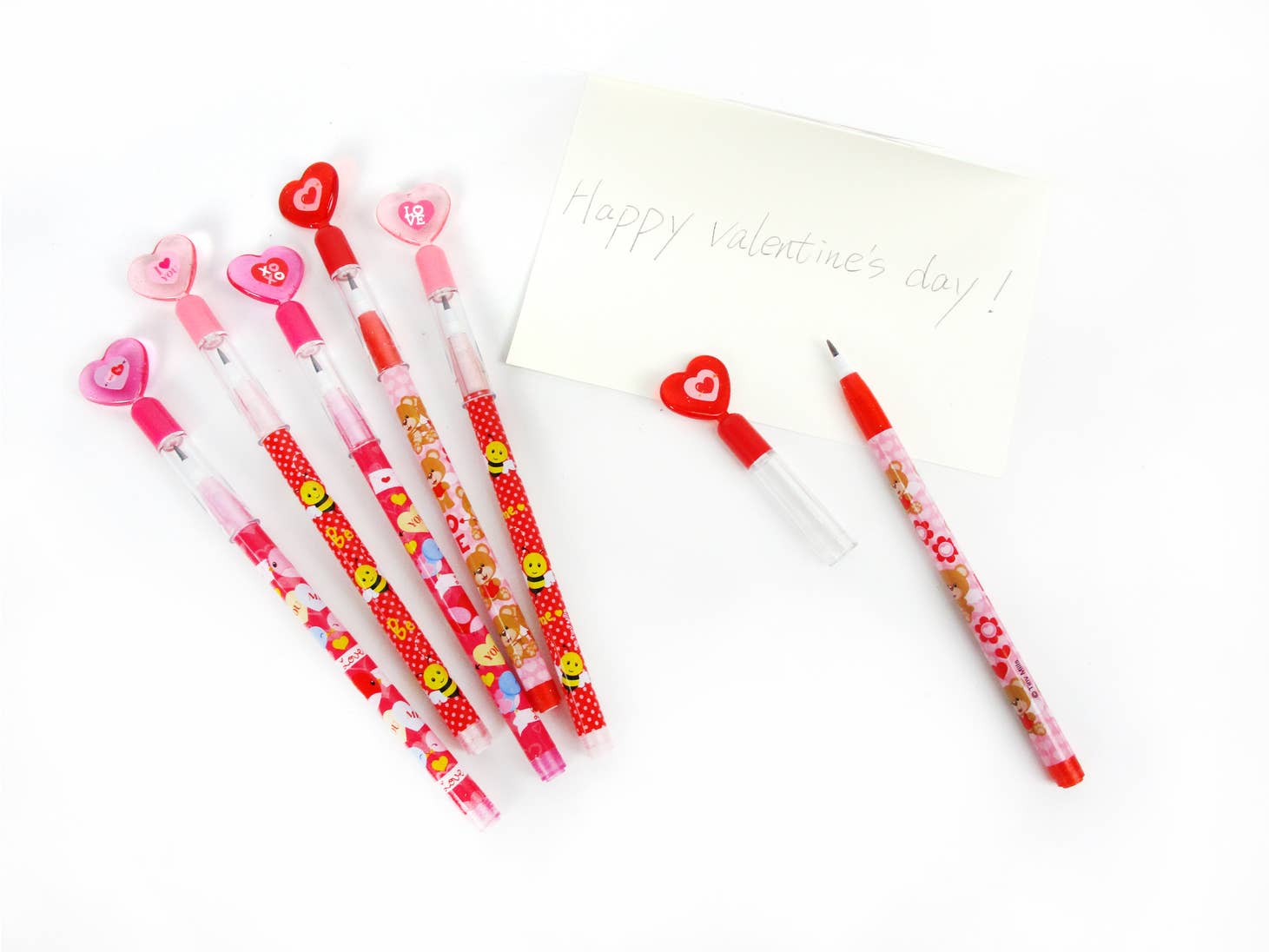 Multi Point Pop Pencil - Valentine's Day