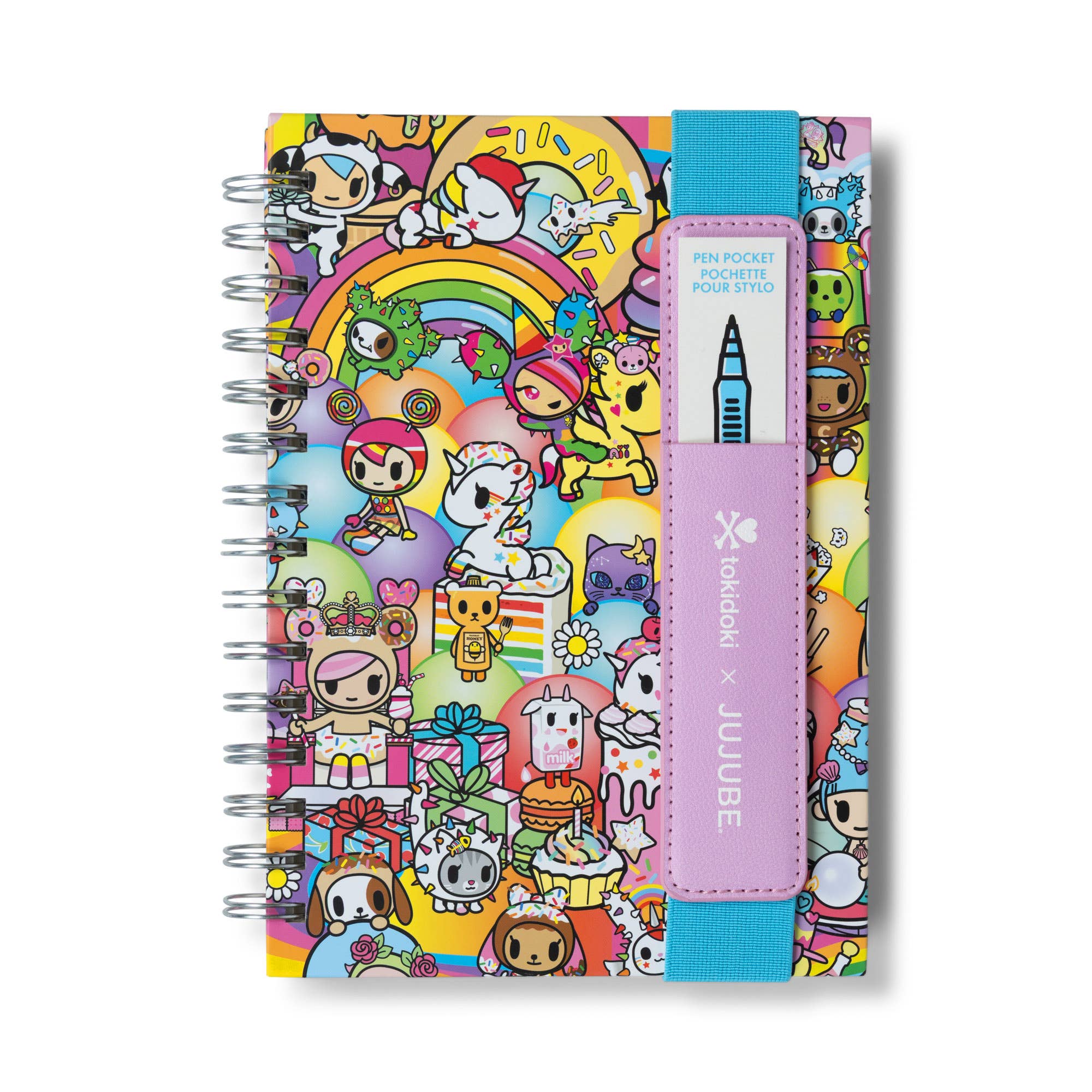 Studio Oh! - Oliver Notebook with Pen Pocket toki 20th Anniversary