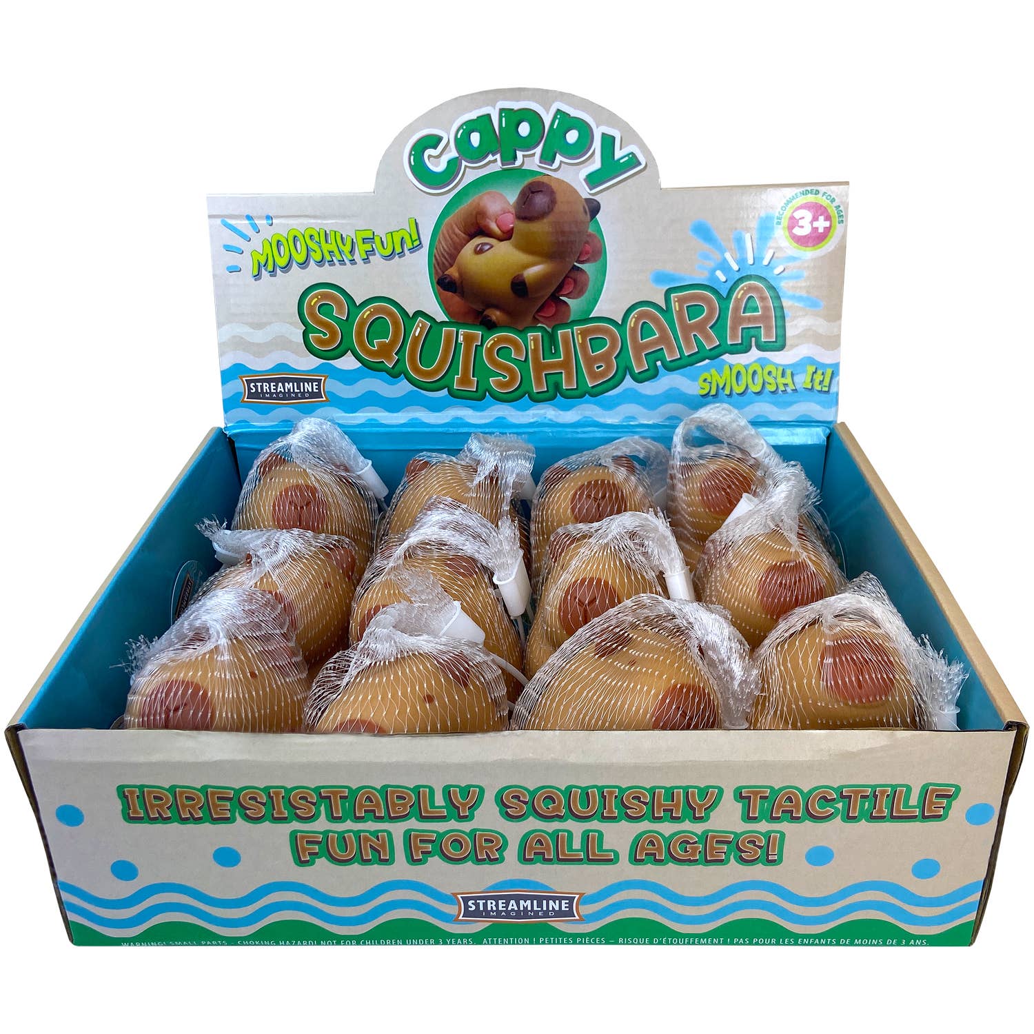 Streamline - Capybara Squeeze Toy