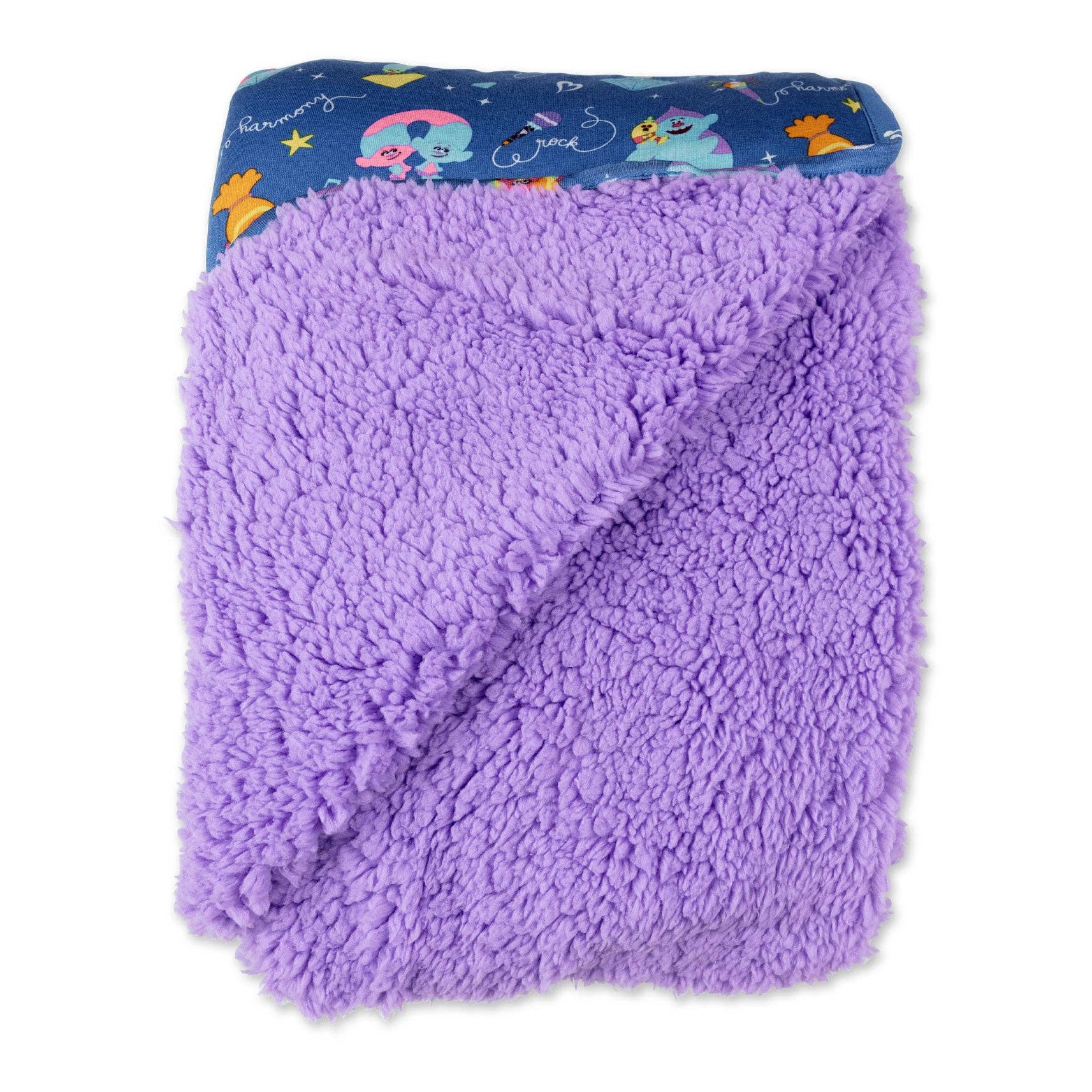 Bellabu Bear - Bamboo Blanket - Blue Trolls