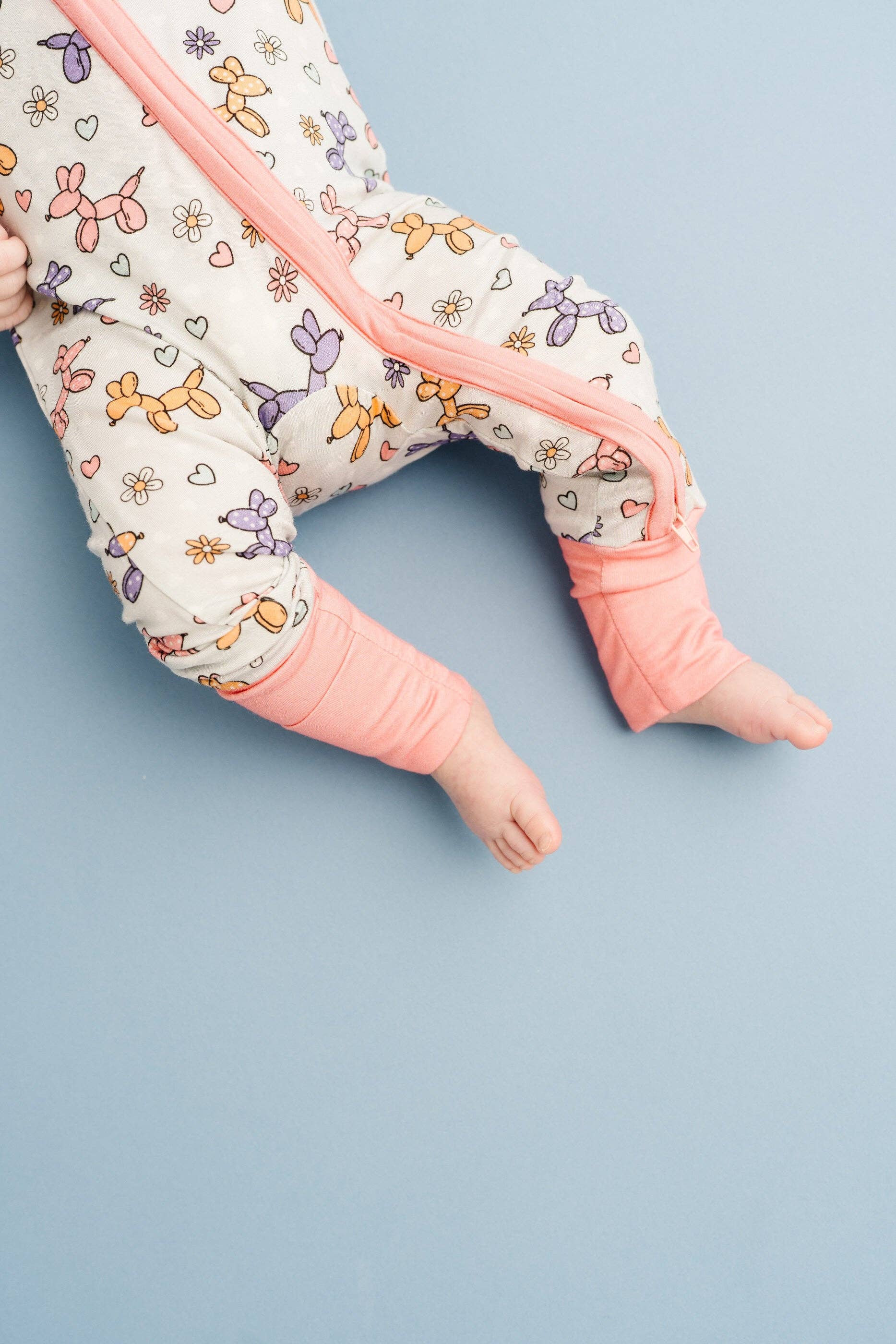 Little One Shop Bamboo Convertible Romper - Balloon Besties