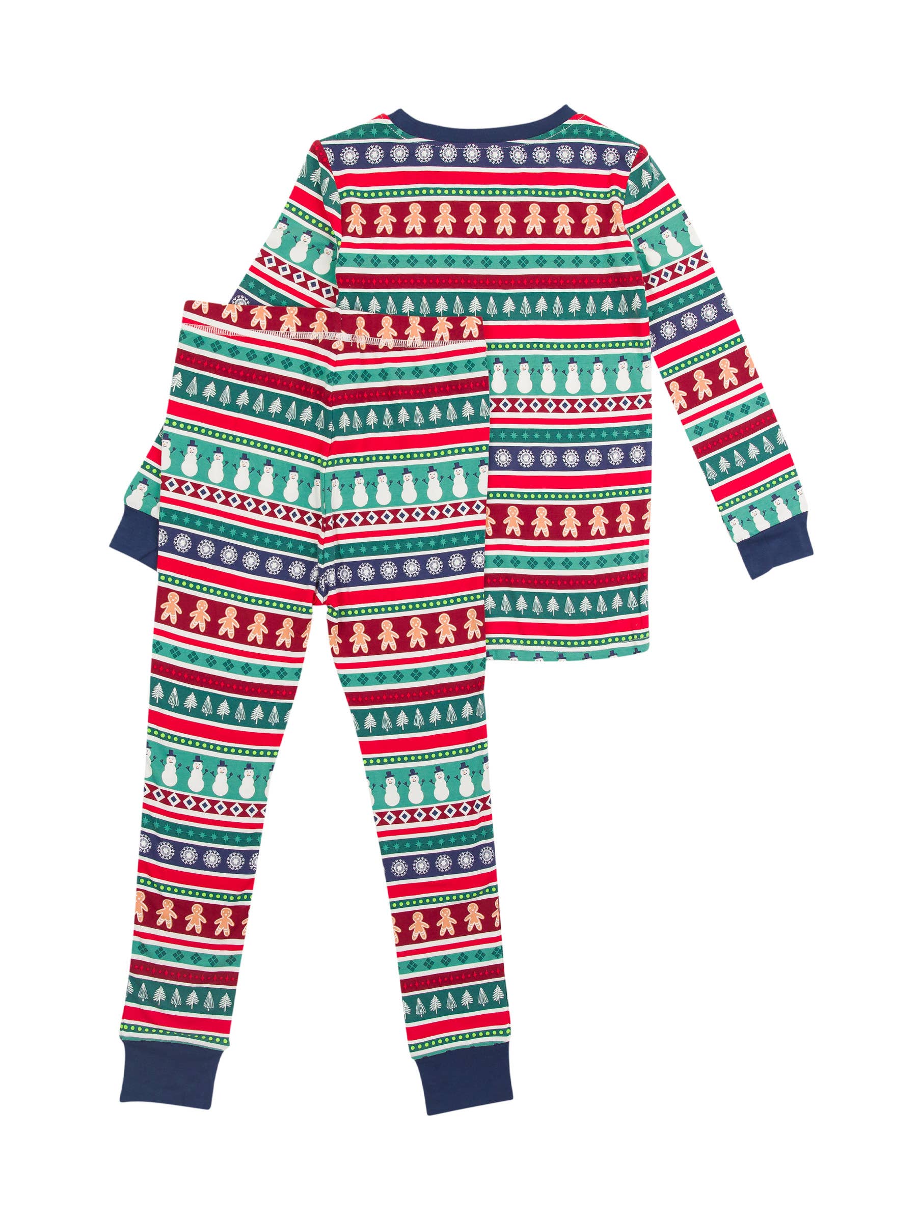 RuggedButts - Fair Isle Friends Bamboo Long Sleeve Pajama Set