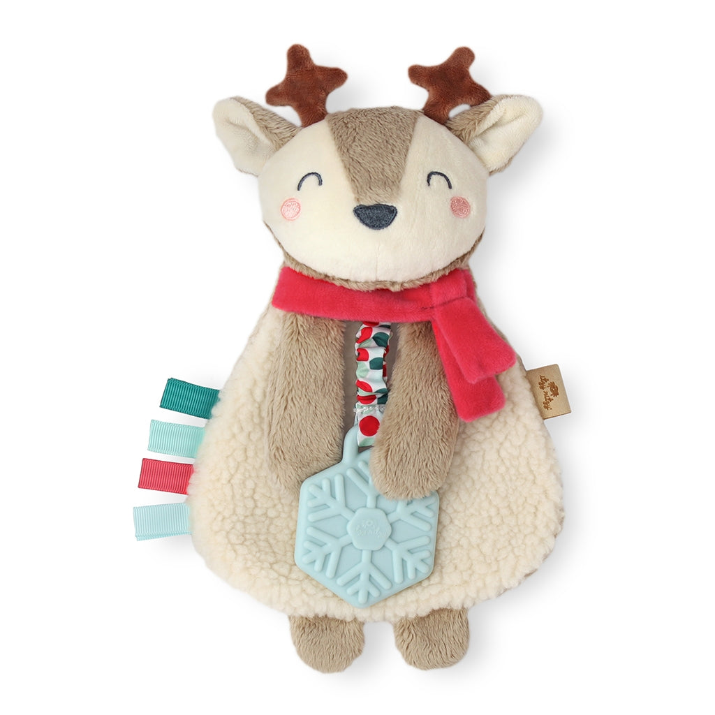 Itzy Ritzy Itzy Lovey™ Plush + Teether Toy - Reindeer (Final Sale)