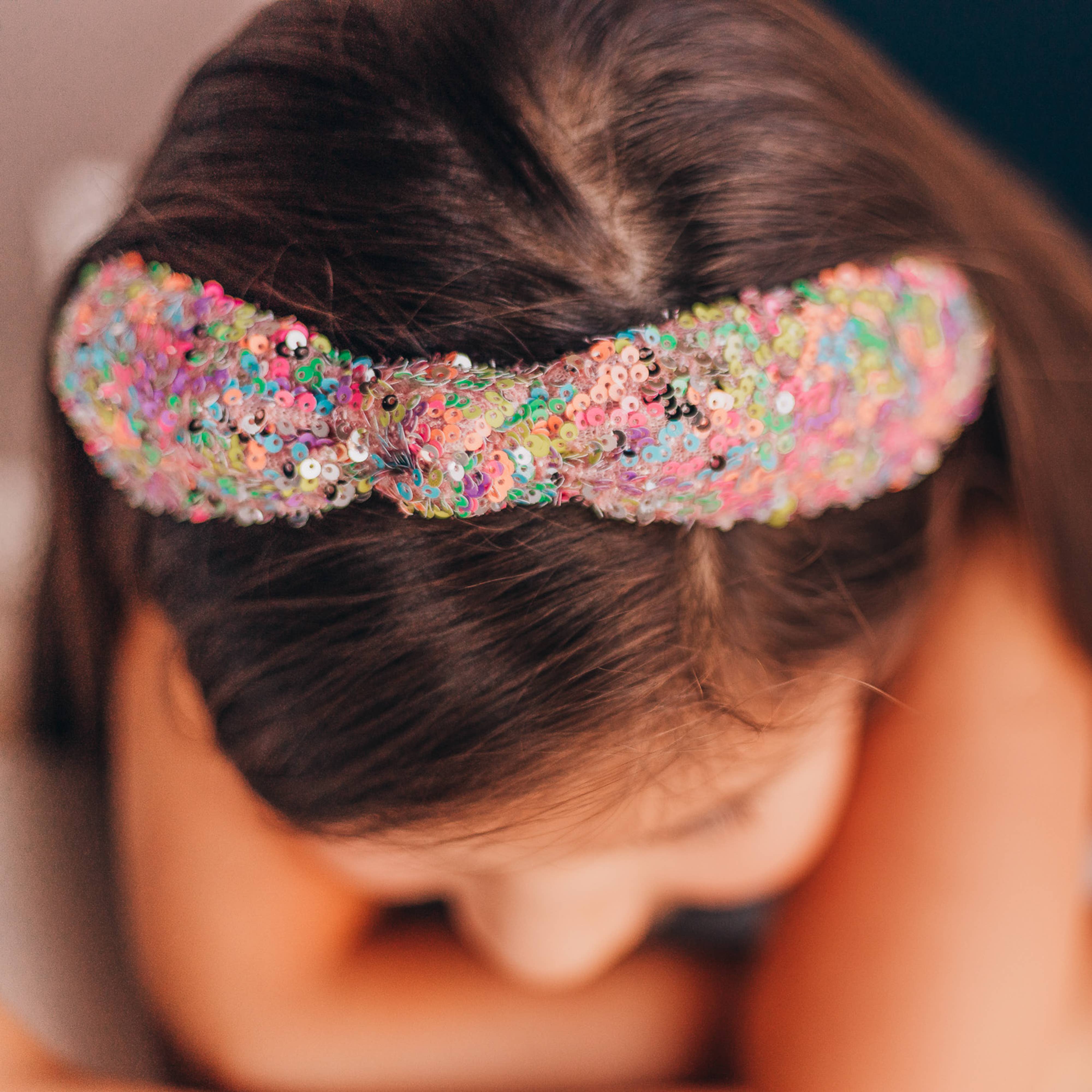 Knotted Sequin Headband