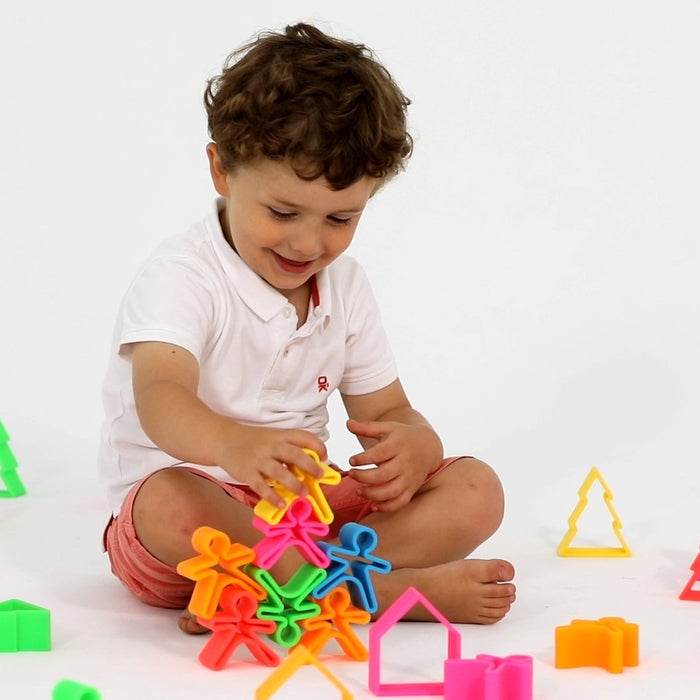 dëna toys - Neon House & Kid - Pink (Final Sale)