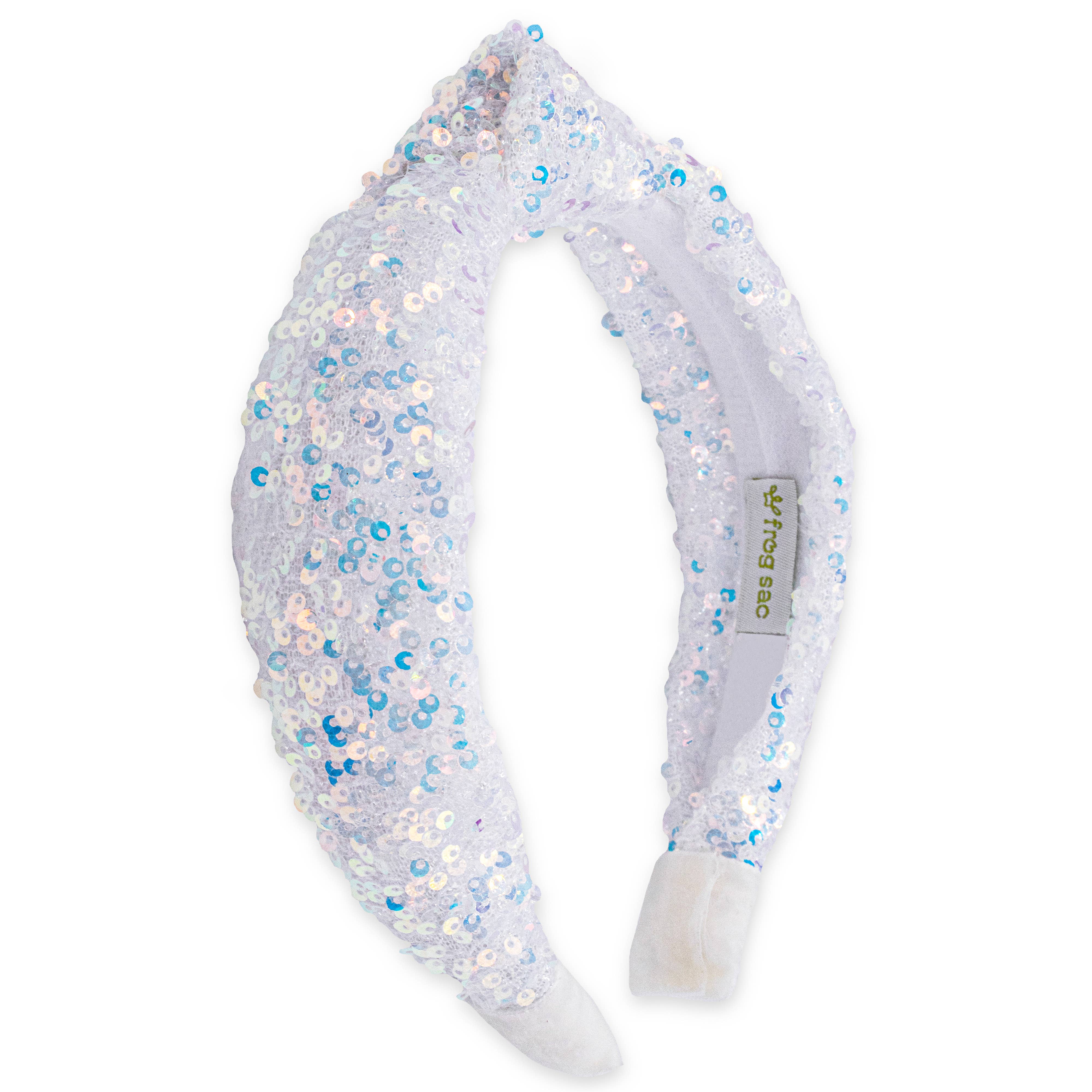 Knotted Sequin Headband