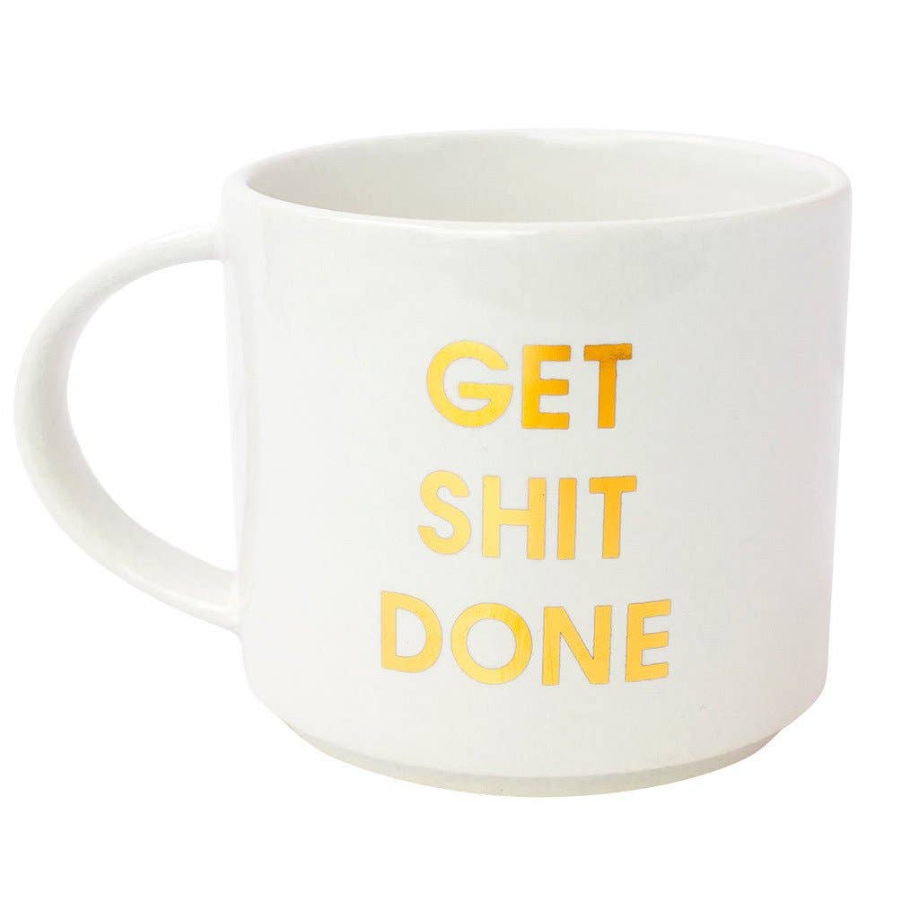 Jumbo Stackable Mug - Get Shit Done