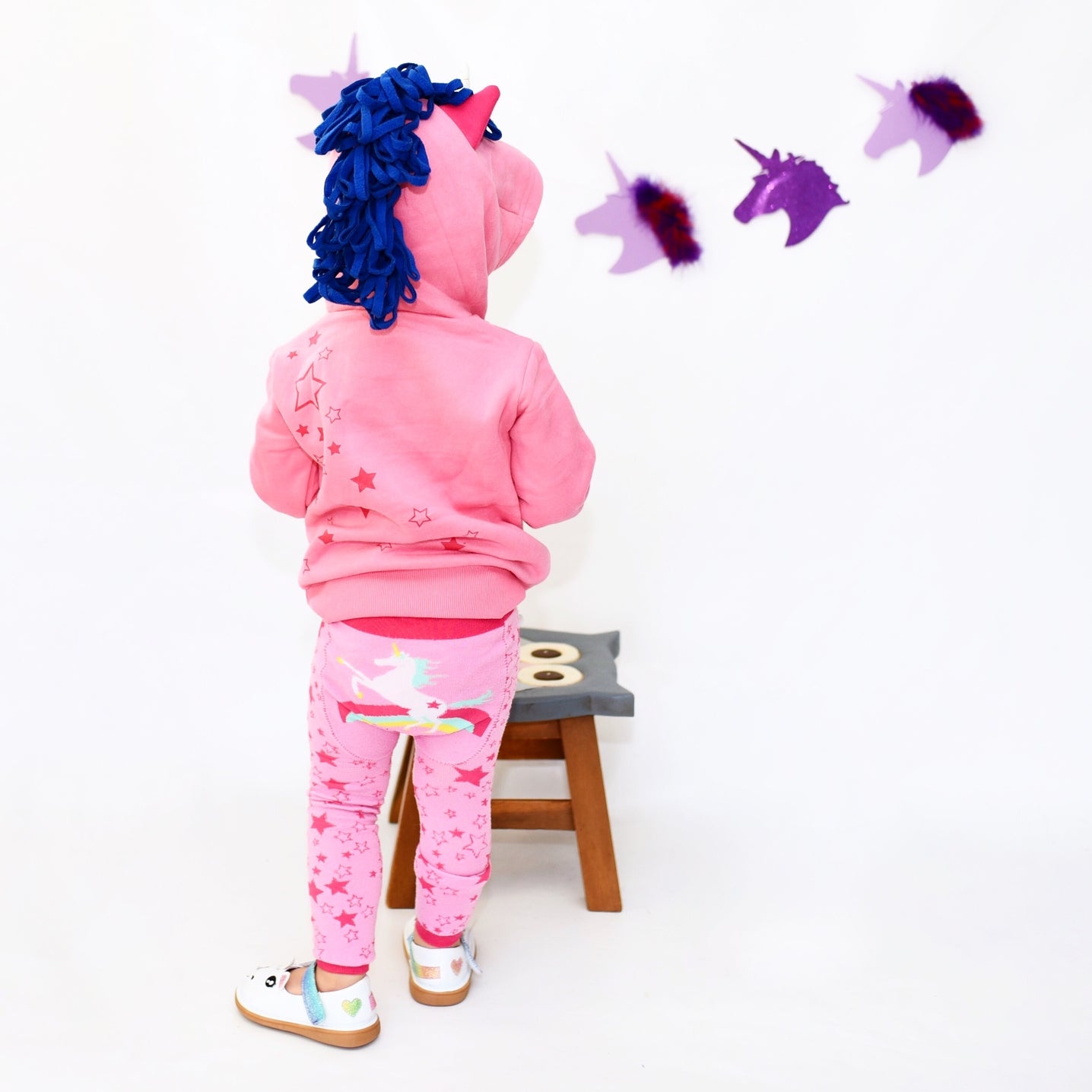 3D Hoodie - Rainbow Unicorn
