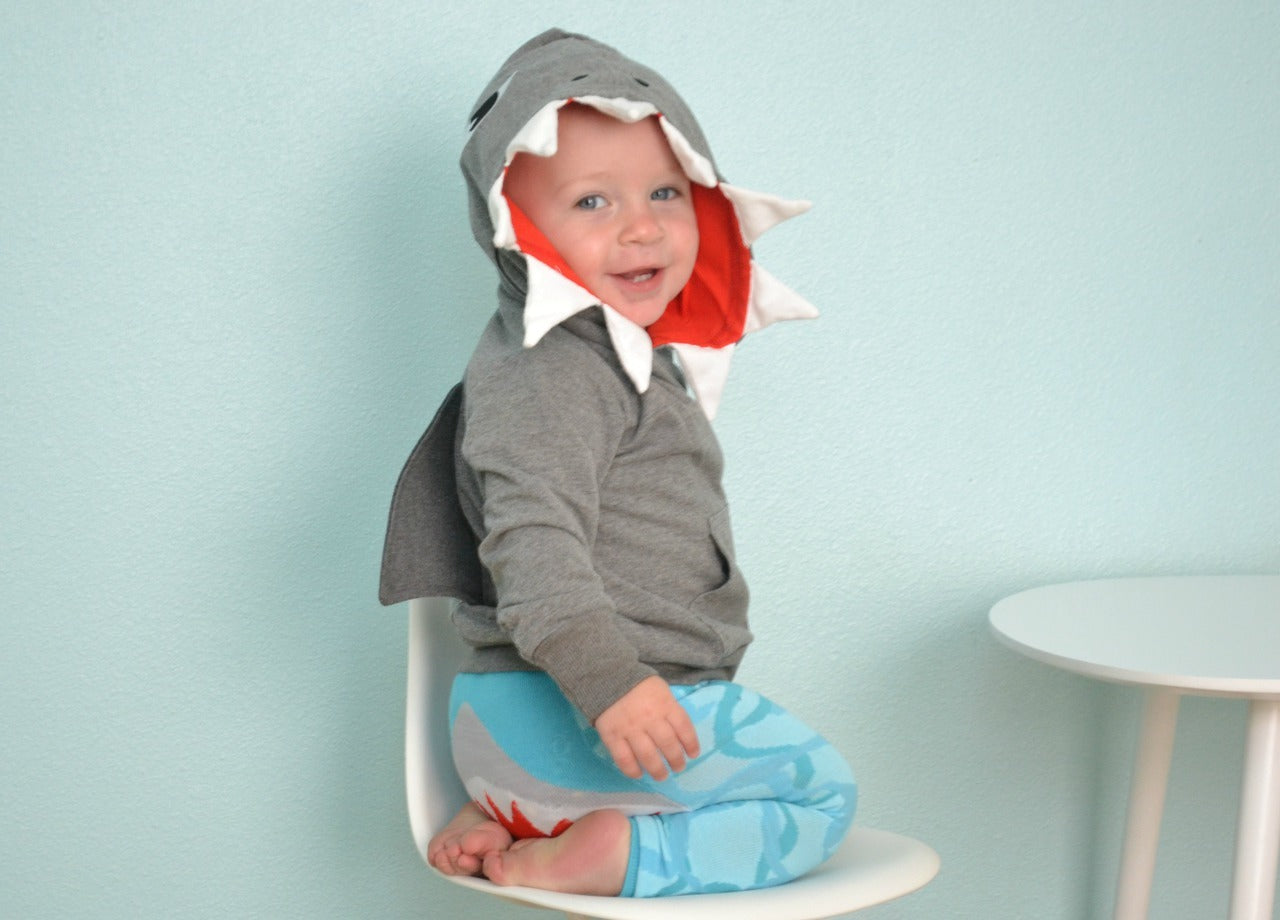3D Hoodie - Shark (Final Sale)