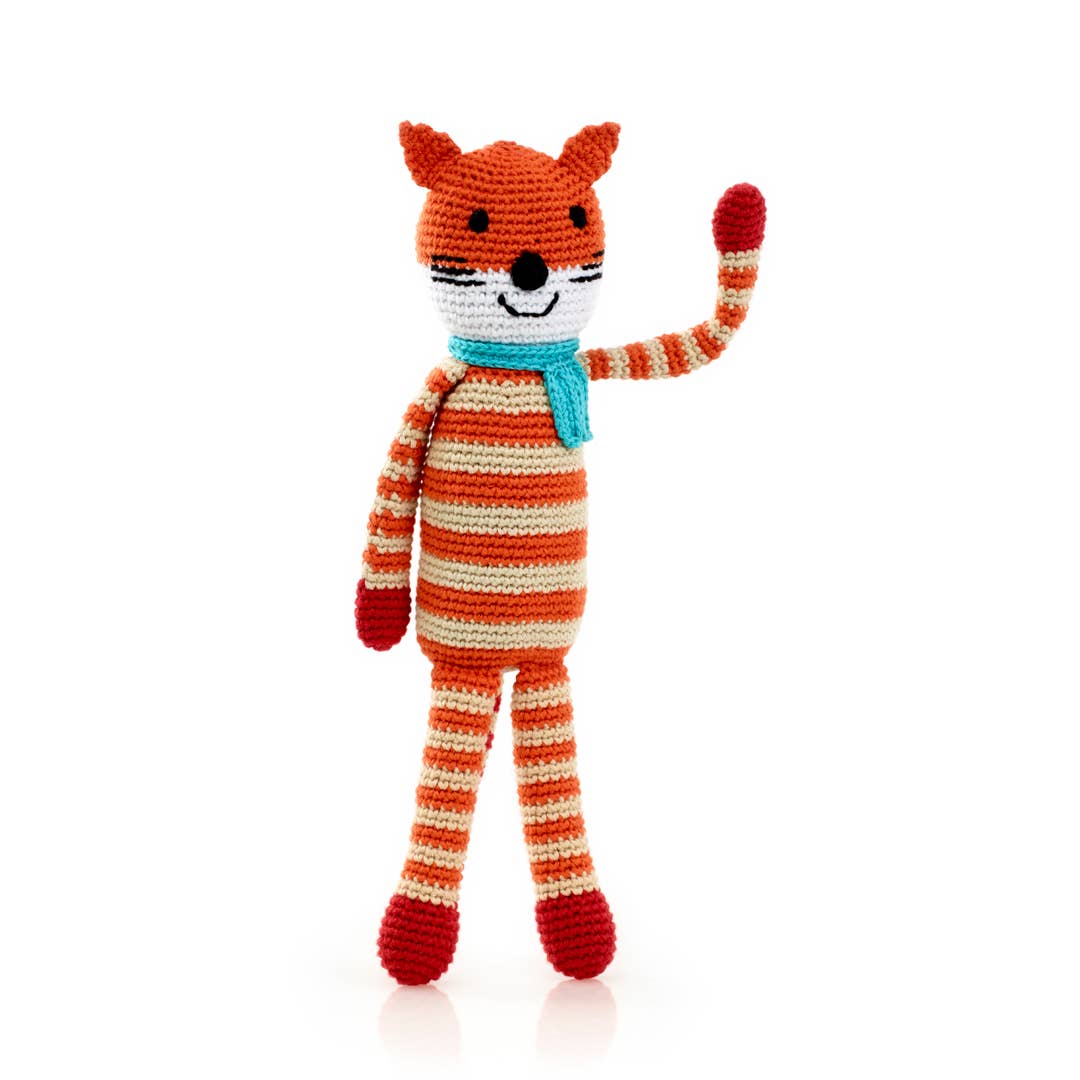 Pebble - Friendly Fox - Woodland-Themed Stuffed Animal