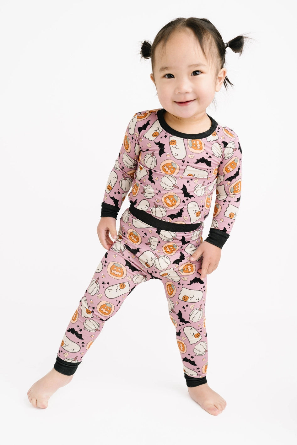 Little One Shop Bamboo Pajama Set - Boo Crew