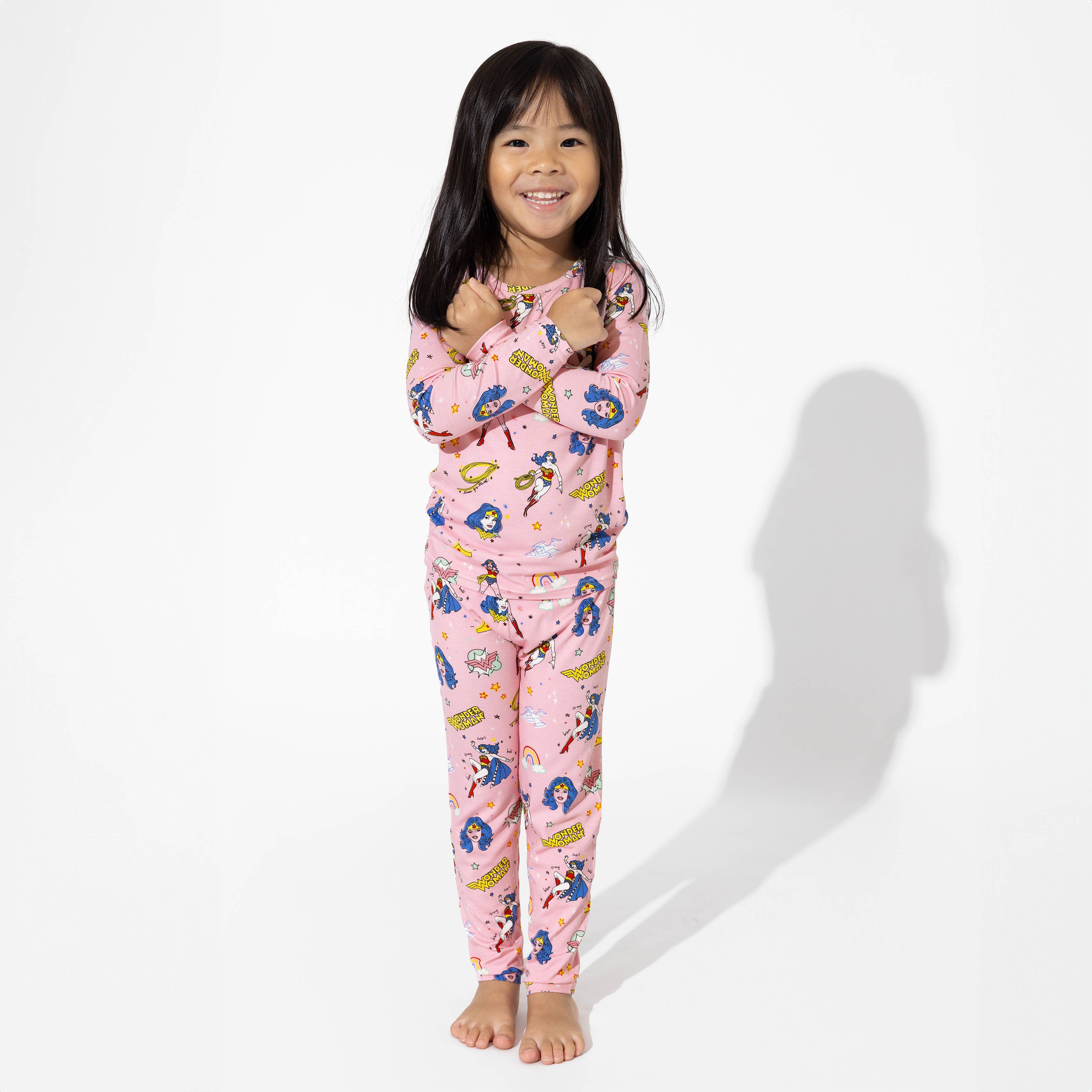 Bellabu Bear - Wonder Woman Bamboo Kids Pajamas