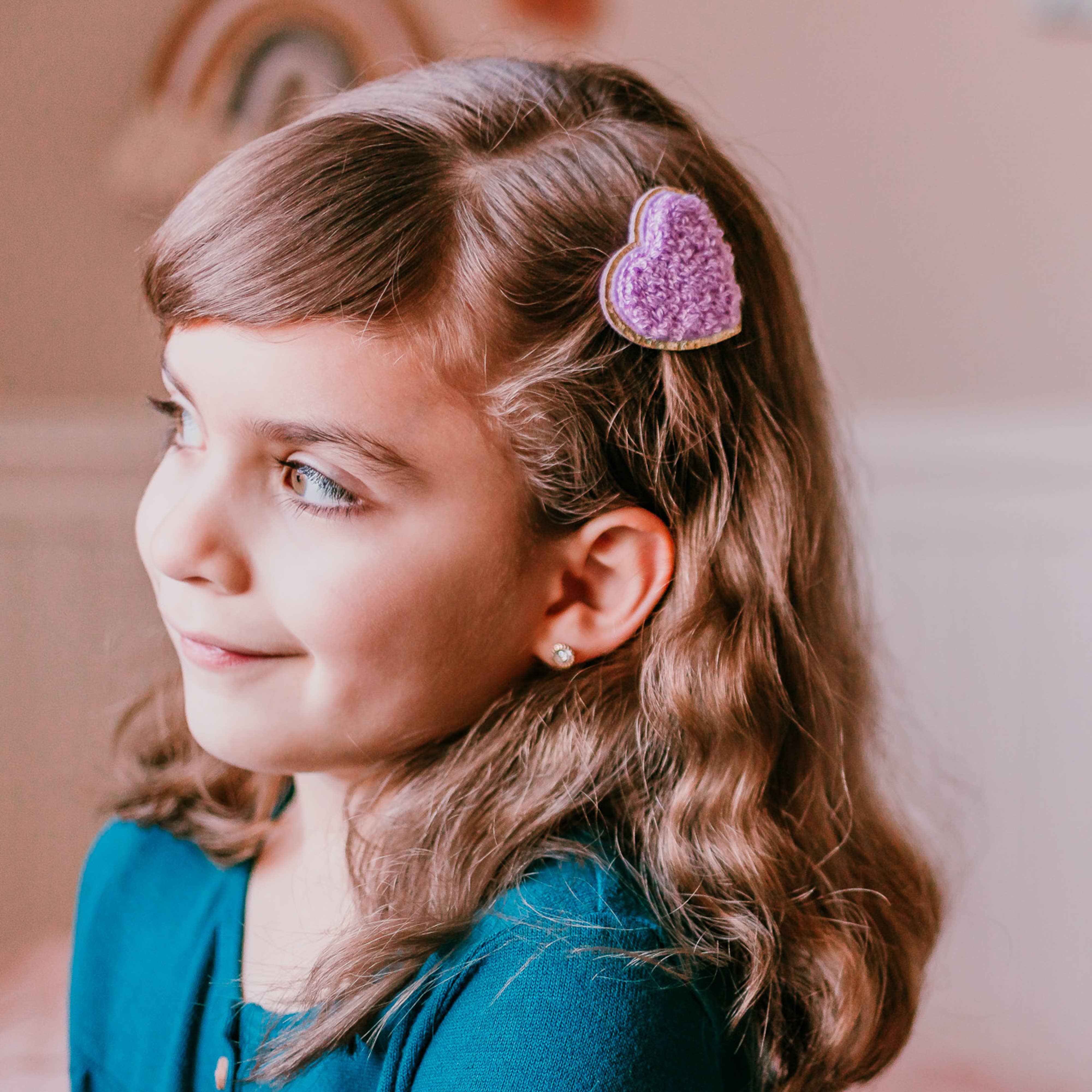 Interchangeable Rhinestone Charm Headband and Hair Clips