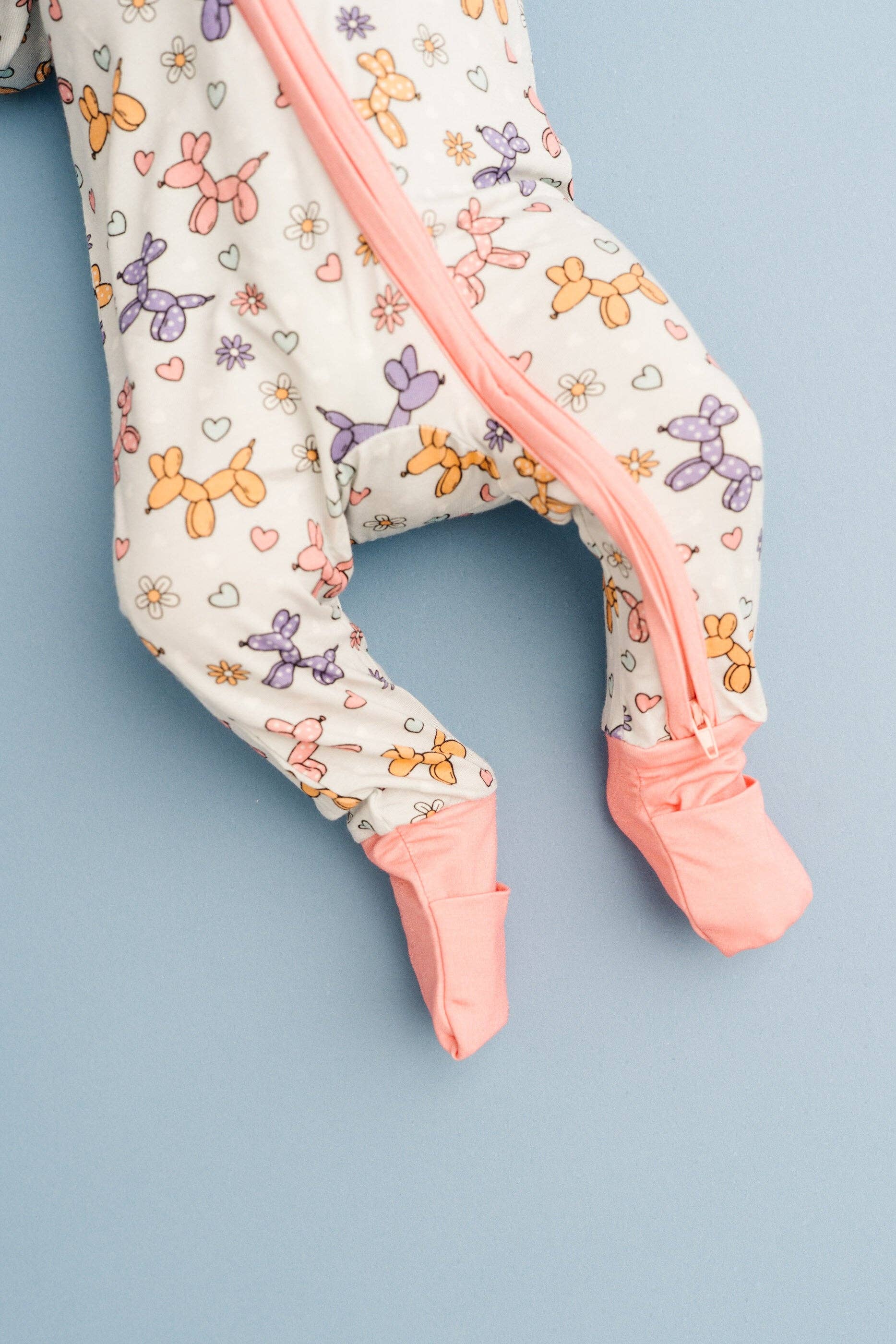 Little One Shop Bamboo Convertible Romper - Balloon Besties