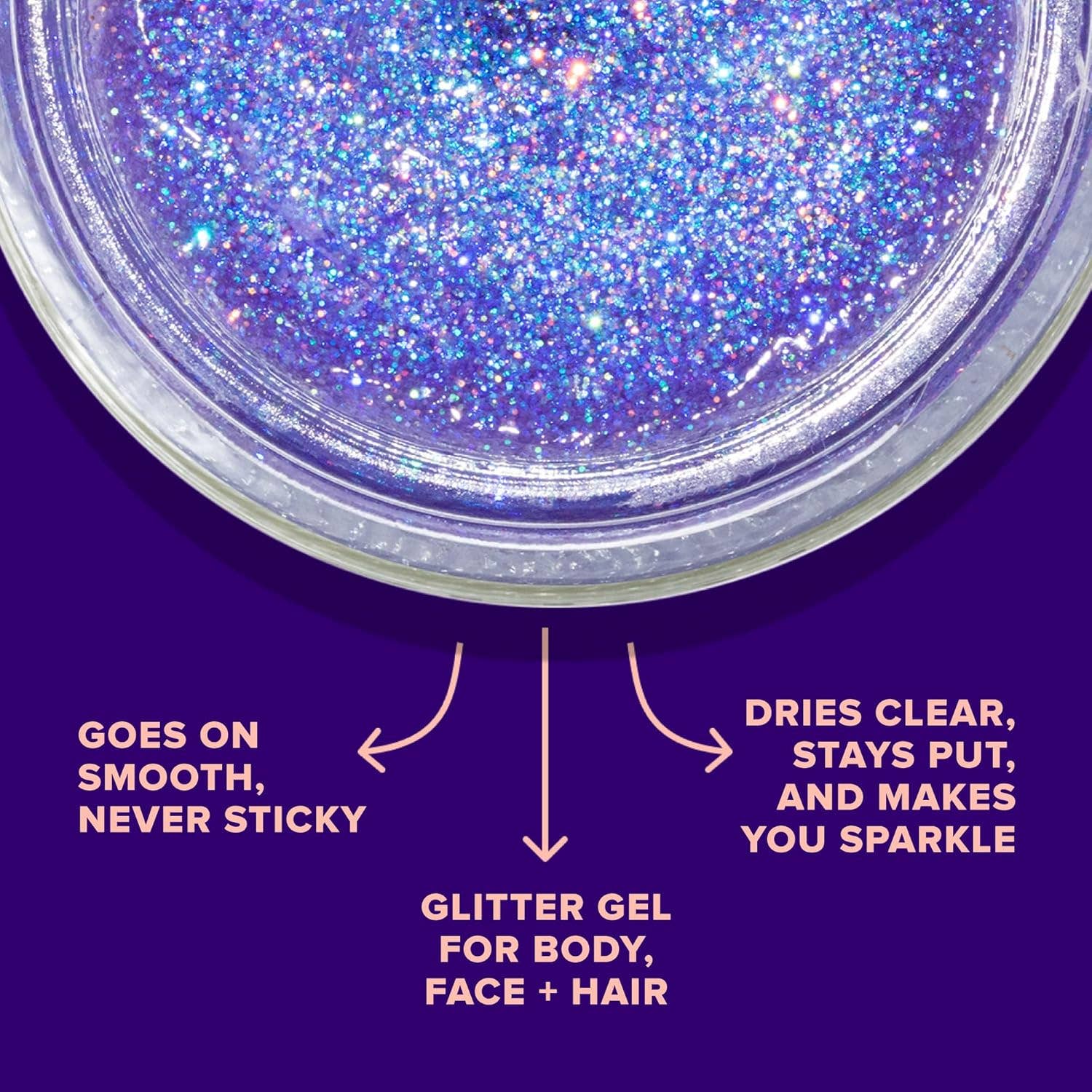 Unicorn Snot Glitter Gel - Ultraviolet