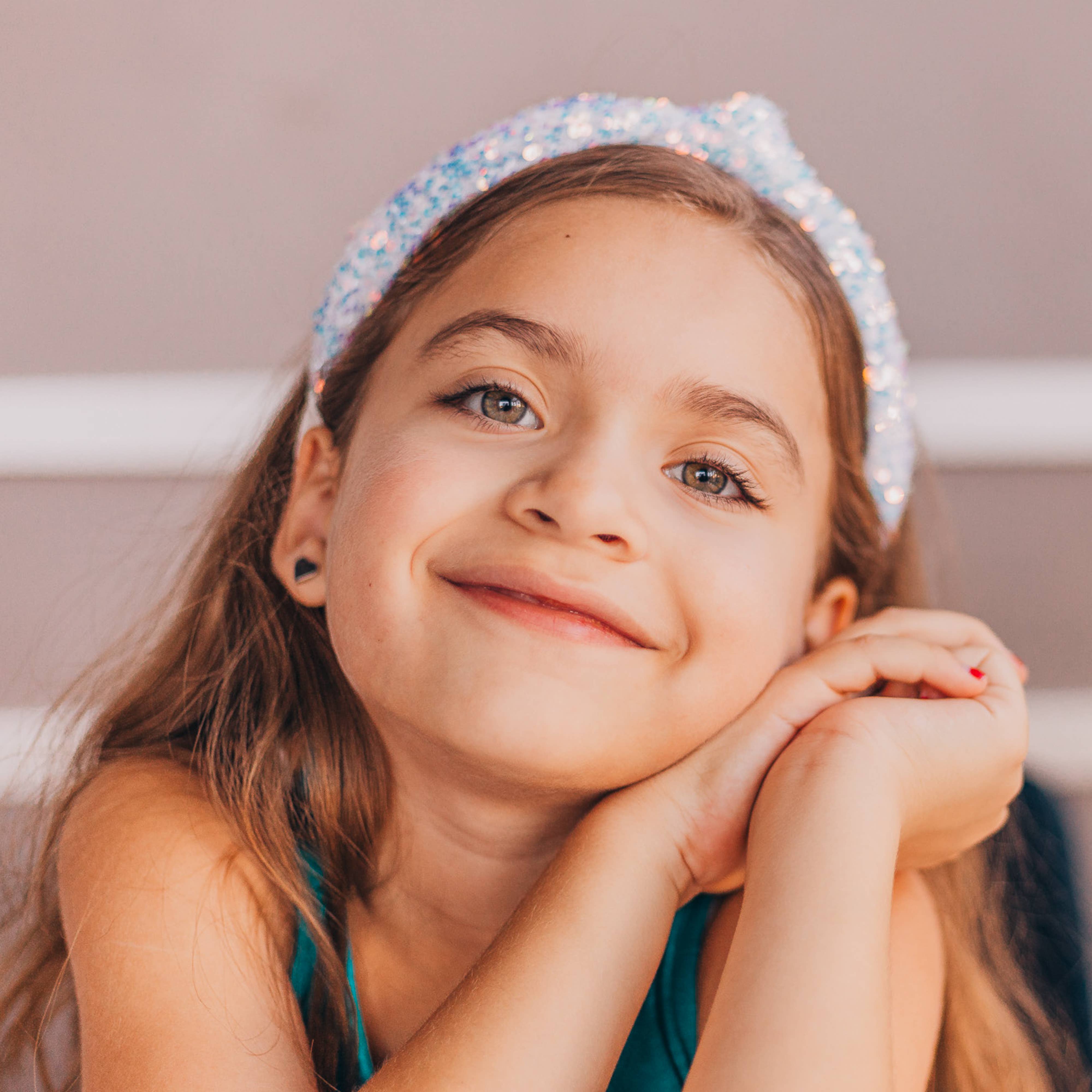 Knotted Sequin Headband