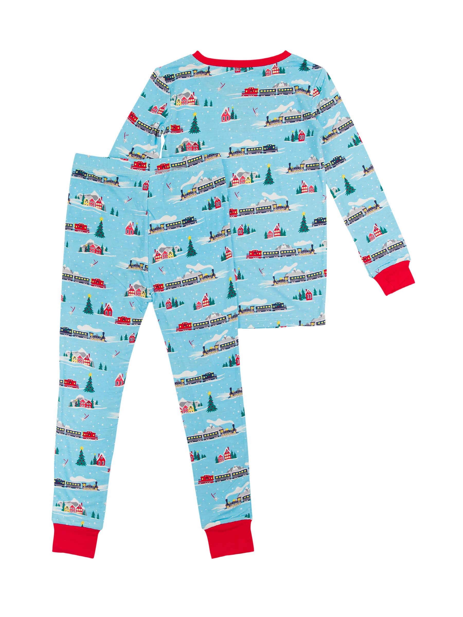 RuggedButts - Winter Express Bamboo Long Sleeve Pajama Set