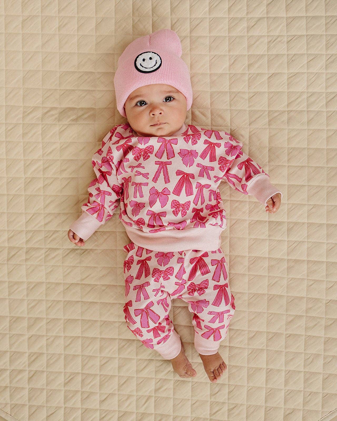 Lucky Panda Kids Jogger Set - Whimsy Bows
