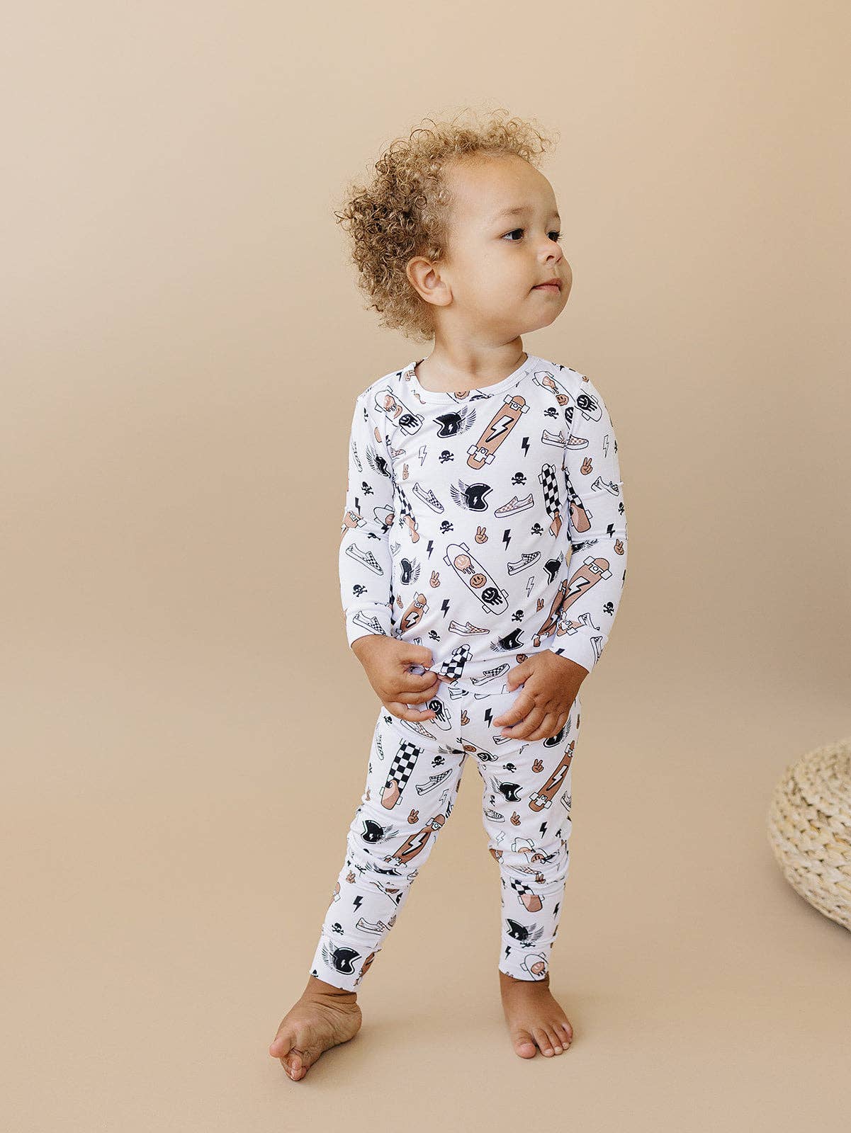 Lucky Panda Kids Bamboo Two Piece Set - Sk8er