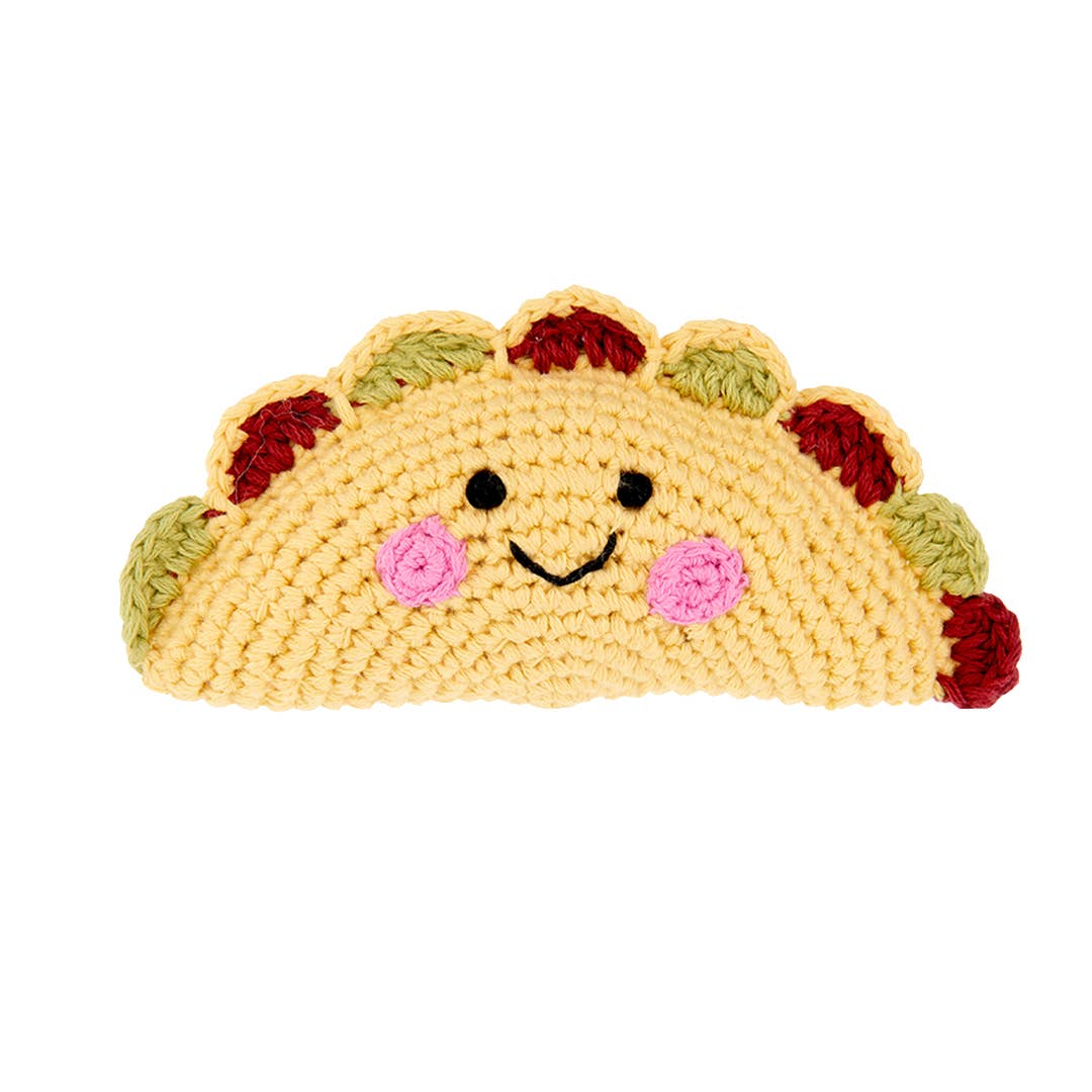 Pebble - Taco Pretend Play Food Rattle