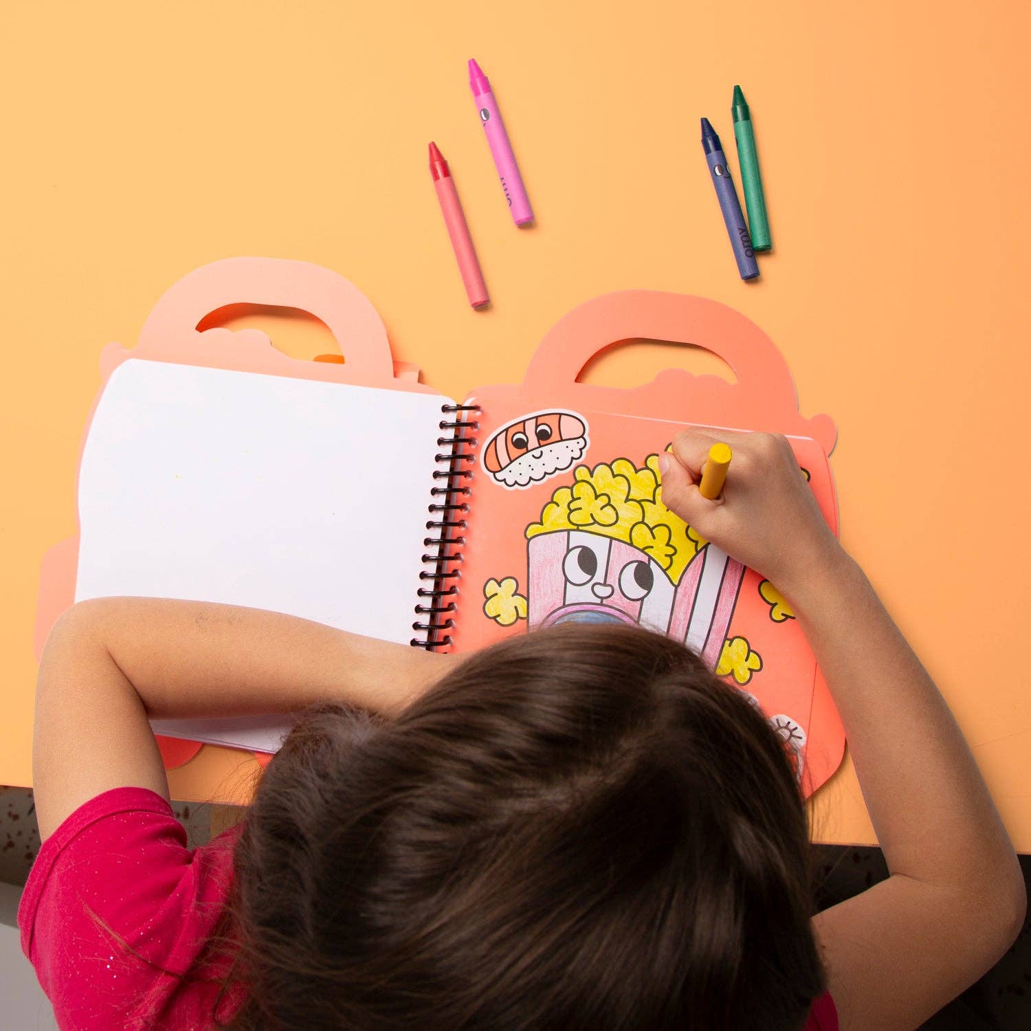 OMY - Yummy Super Coloring & Sticker Book