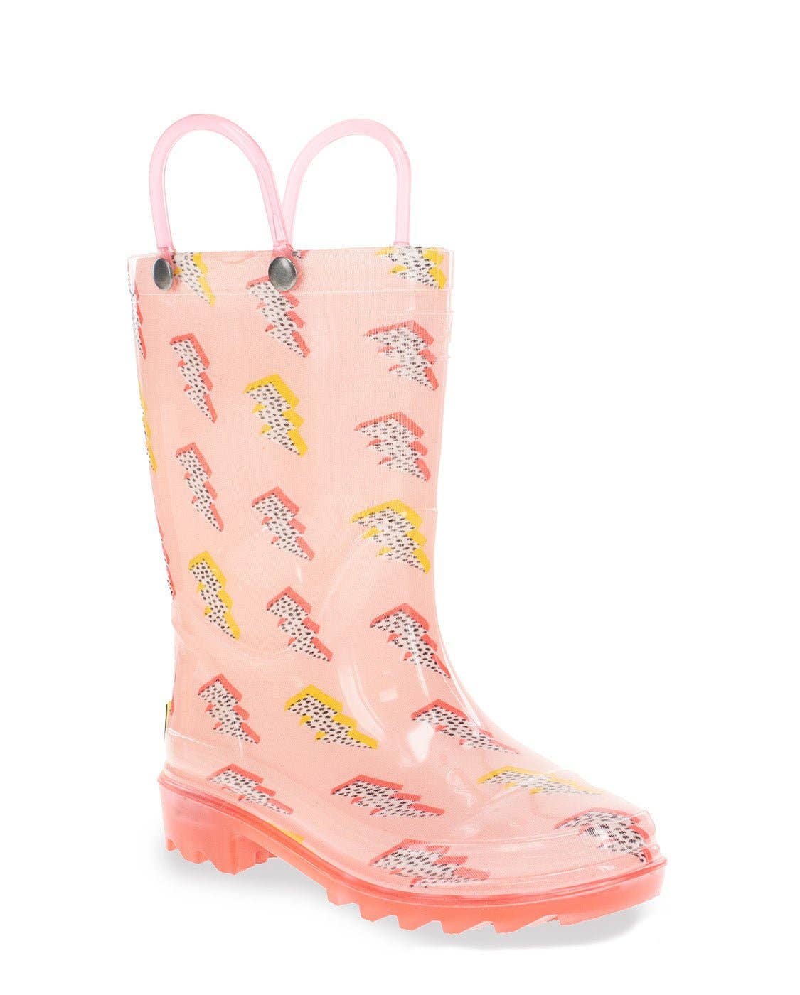 Western Chief - Lightning Lighted Rain Boot - Pink
