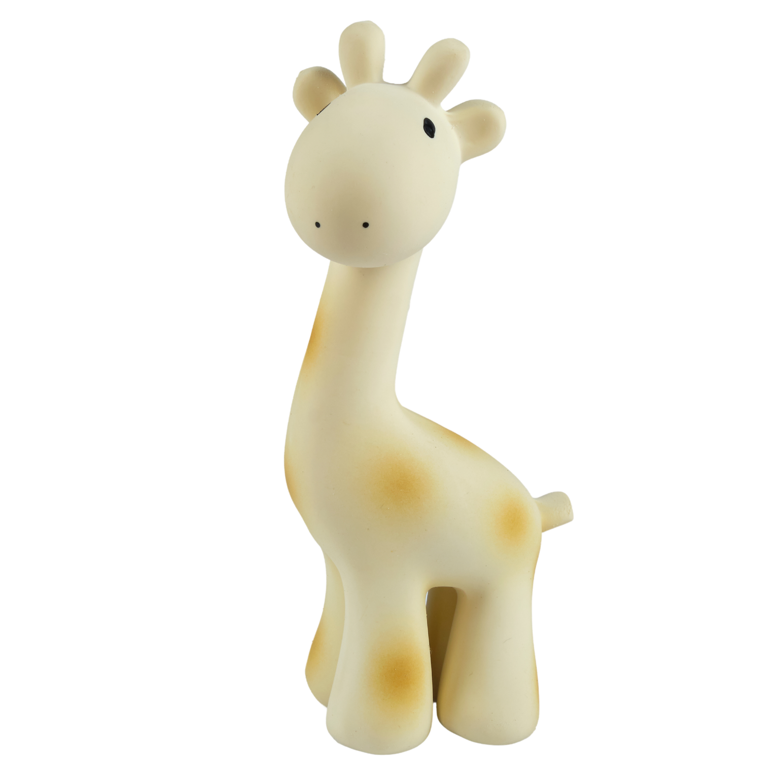 Tikiri Toys - Giraffe Natural Organic Rubber Teether, Rattle & Bath Toy