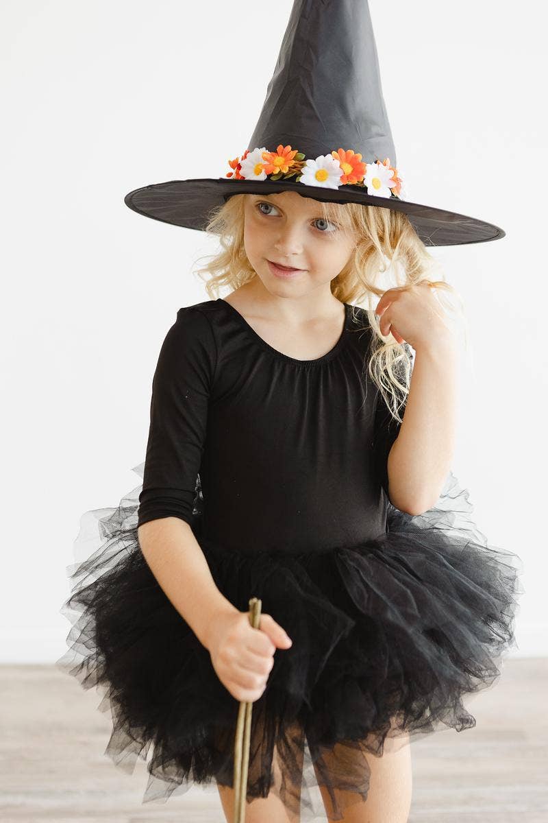 Mila & Rose - Black 3/4 Tutu Leotard