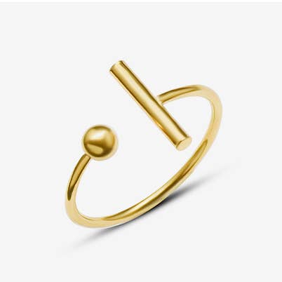 Long Bar Open Ring