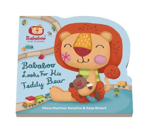 Bababoo and friends® - "Bababoo Looks for His Teddy Bear" Board Book