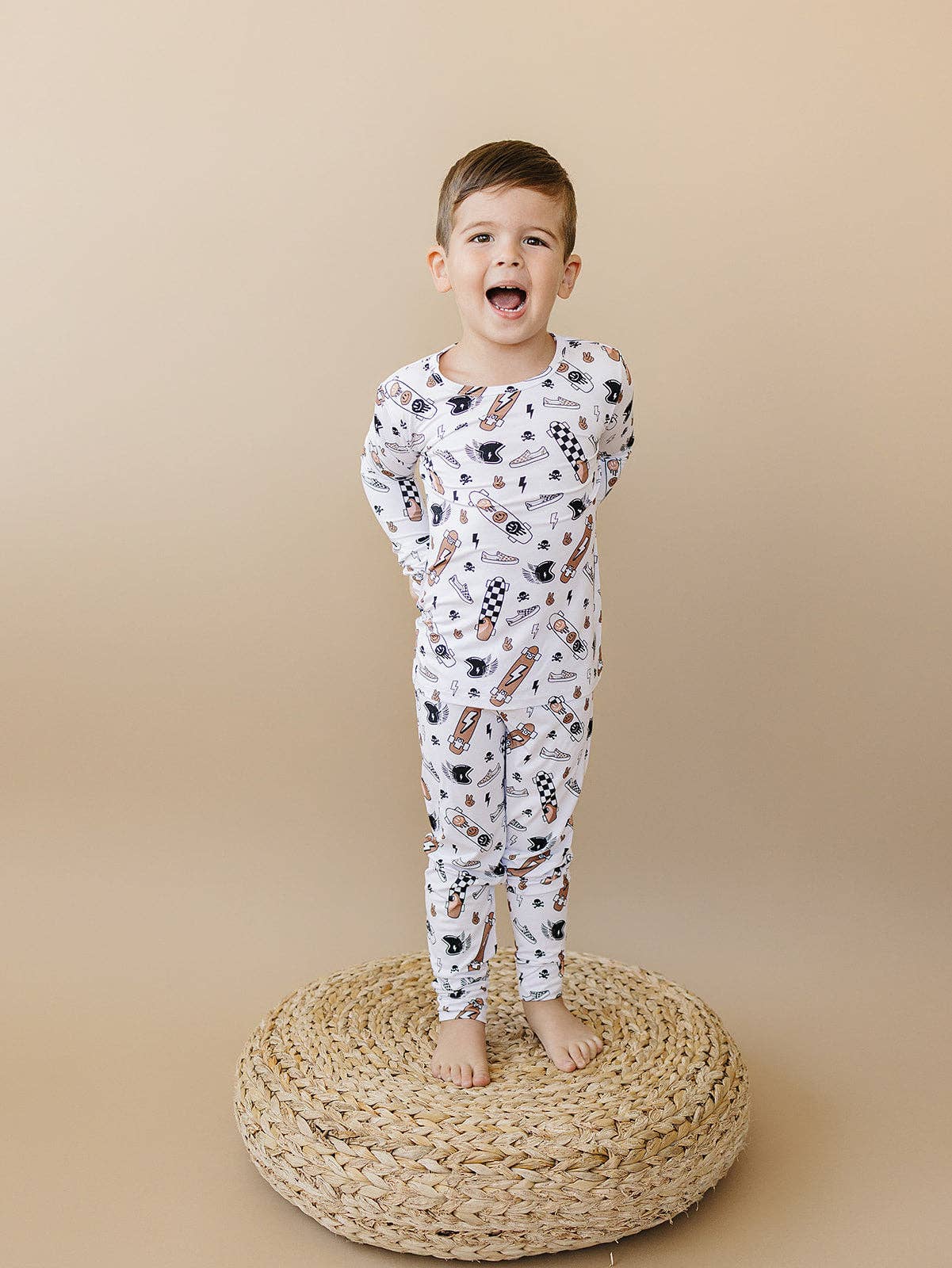 Lucky Panda Kids Bamboo Two Piece Set - Sk8er