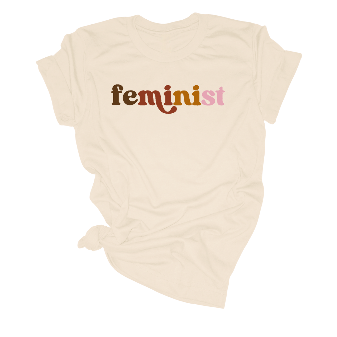 Village Child Hand Pressed Graphic Tee - Feminist Adult Tee