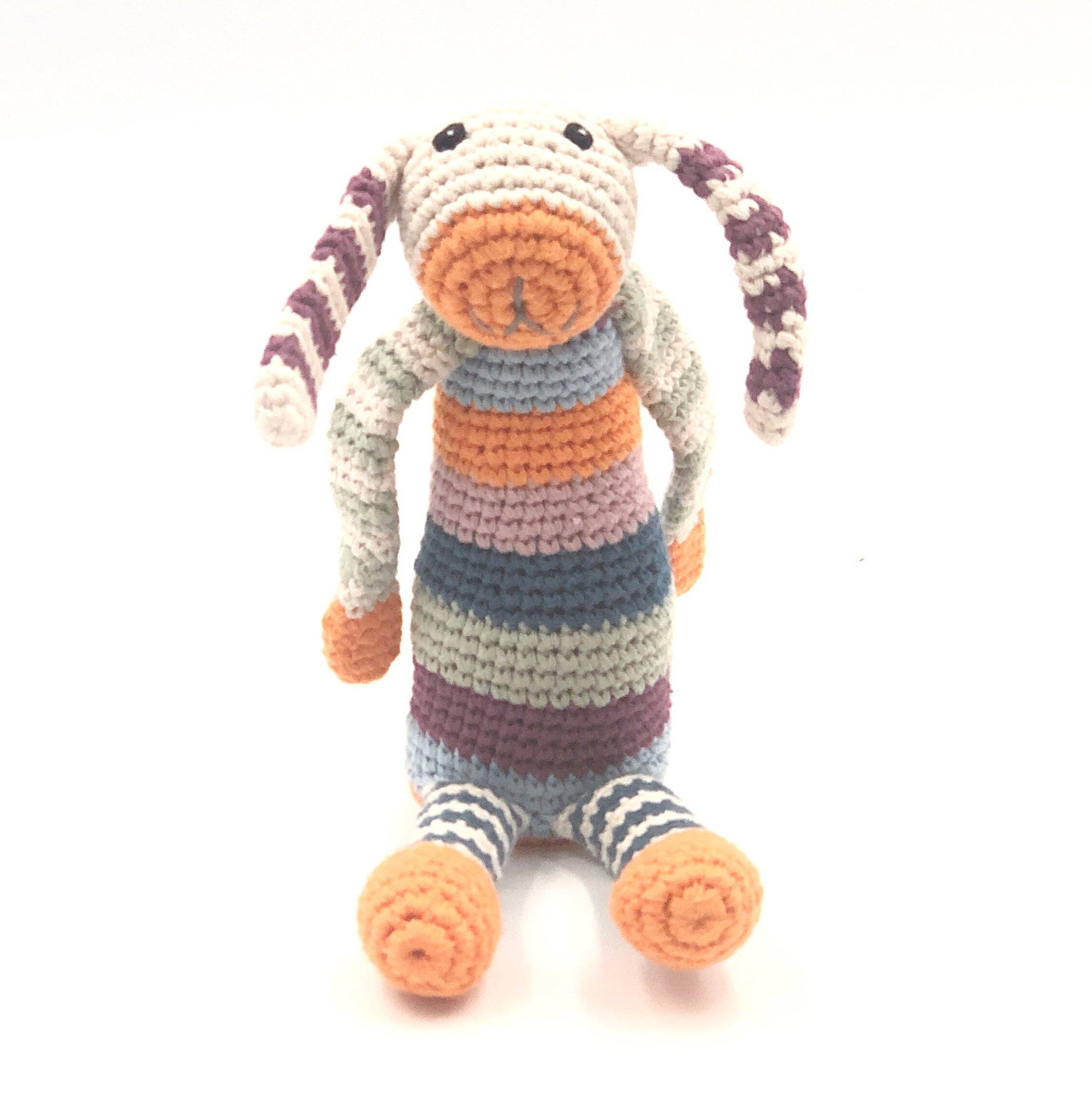 Pebble - Velvety Plush Organic Bunny