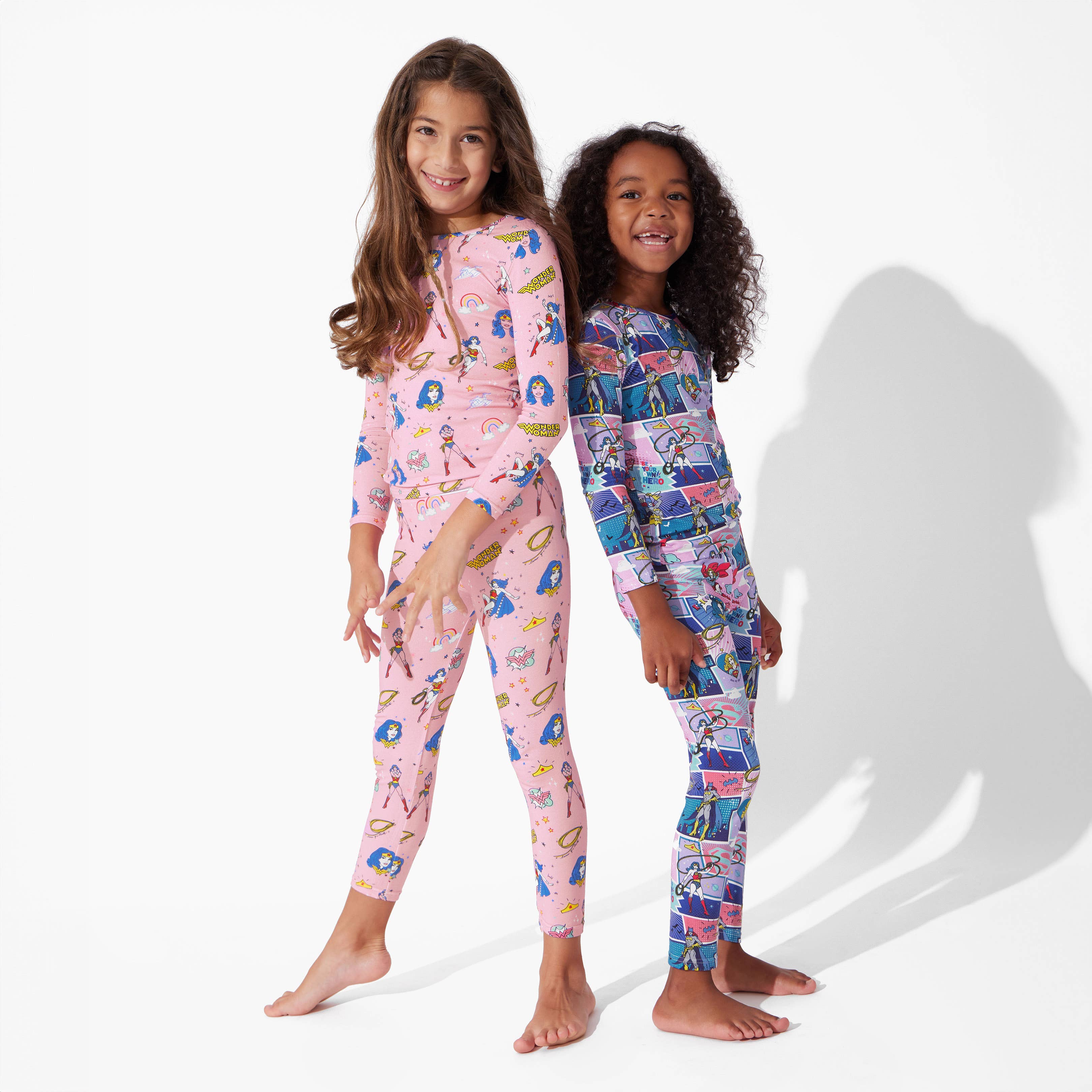 Bellabu Bear - Wonder Woman Bamboo Kids Pajamas