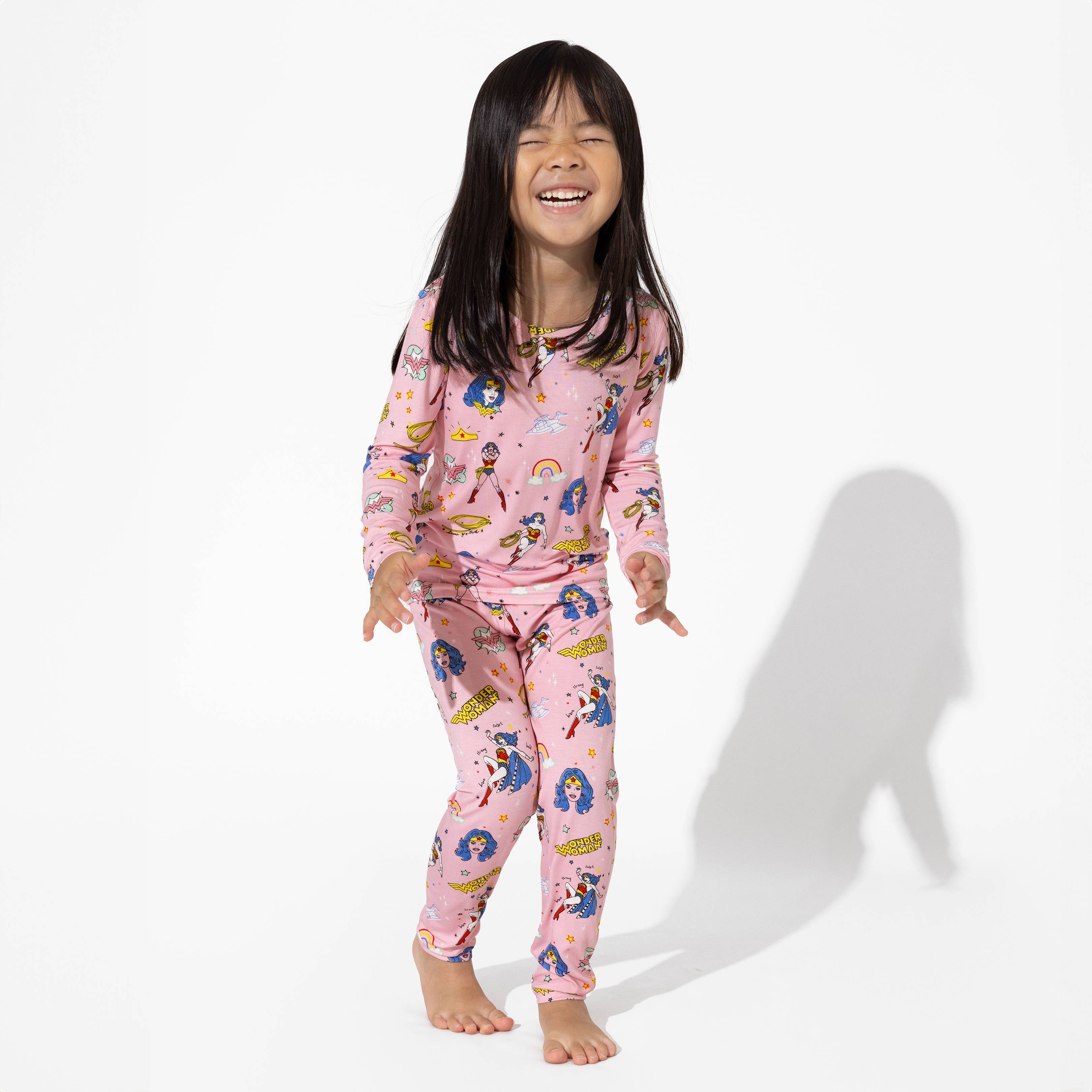 Bellabu Bear - Wonder Woman Bamboo Kids Pajamas