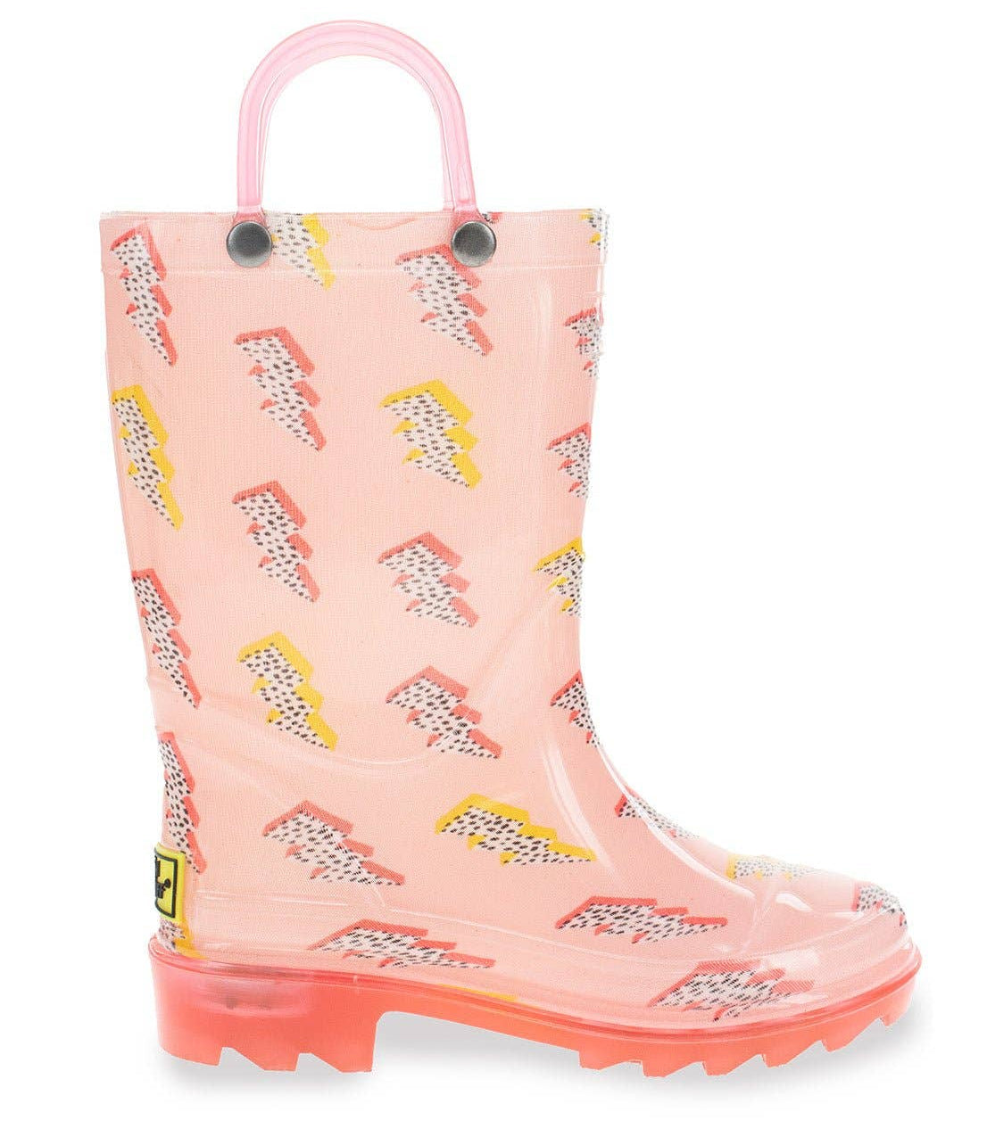 Western Chief - Lightning Lighted Rain Boot - Pink
