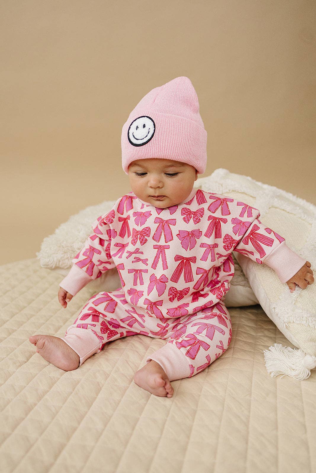 Lucky Panda Kids Jogger Set - Whimsy Bows