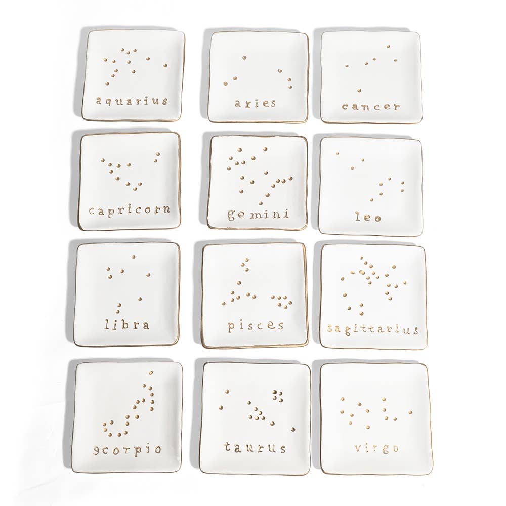 Zodiac Ceramic Dish (Final Sale)