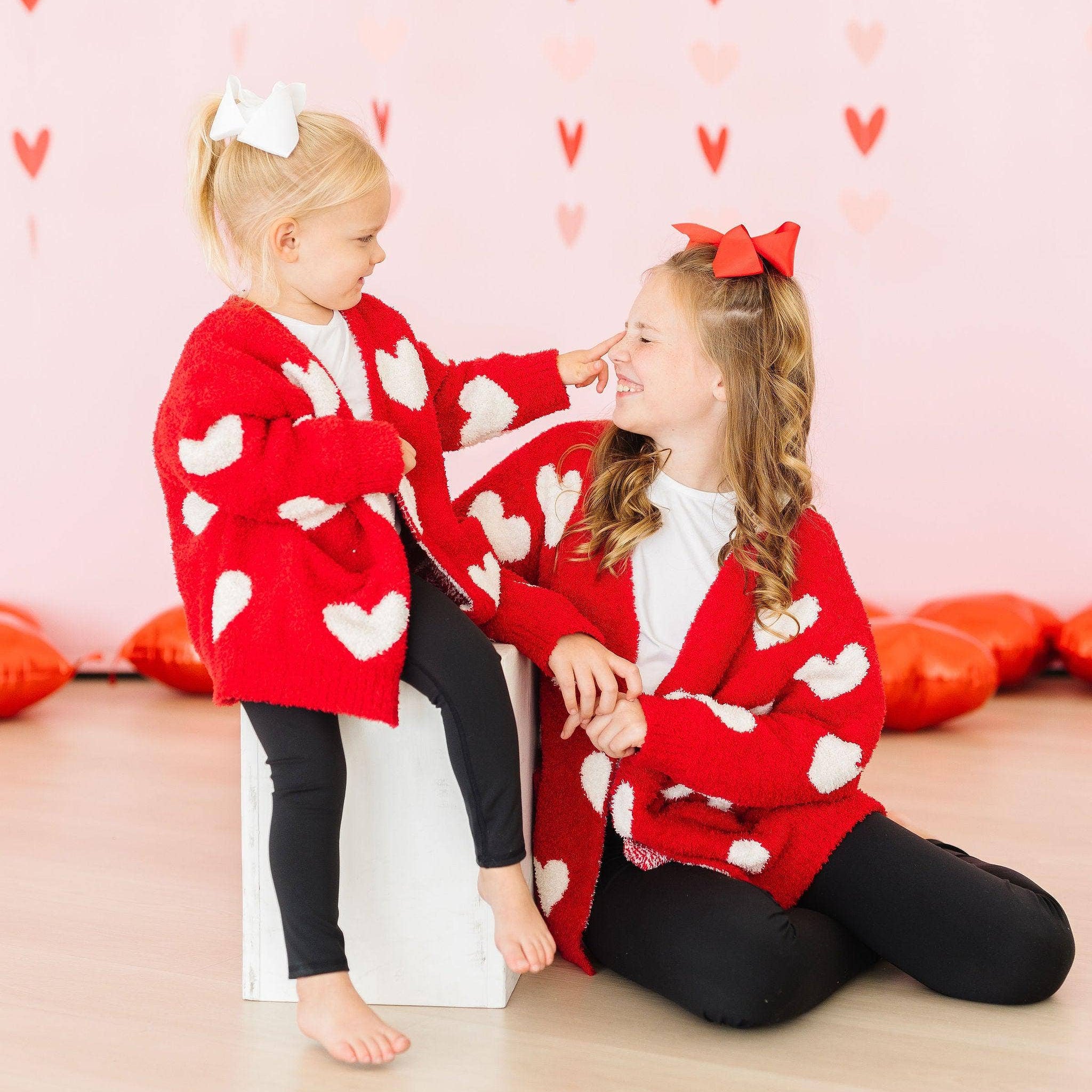 Mila & Rose - Heart Cozy Cardigan