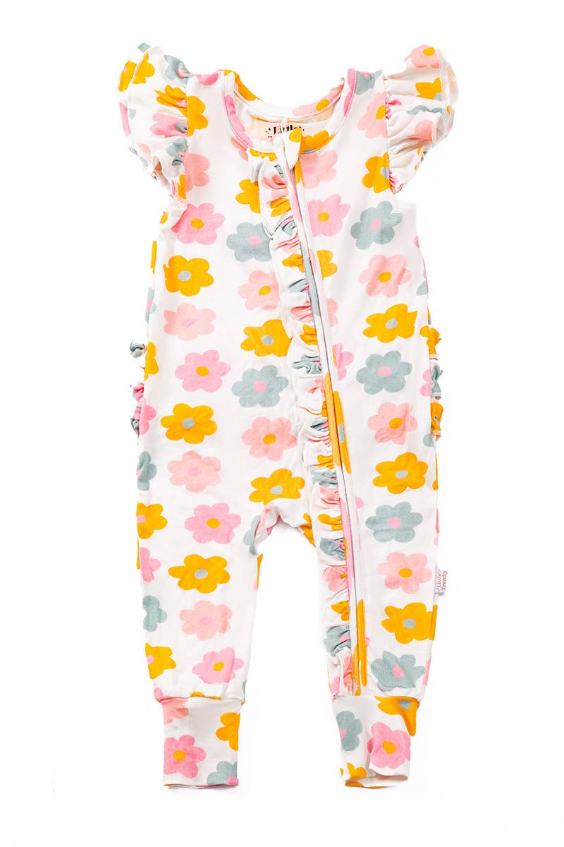 Little Trendy - Bamboo Romper - Spring Flowers