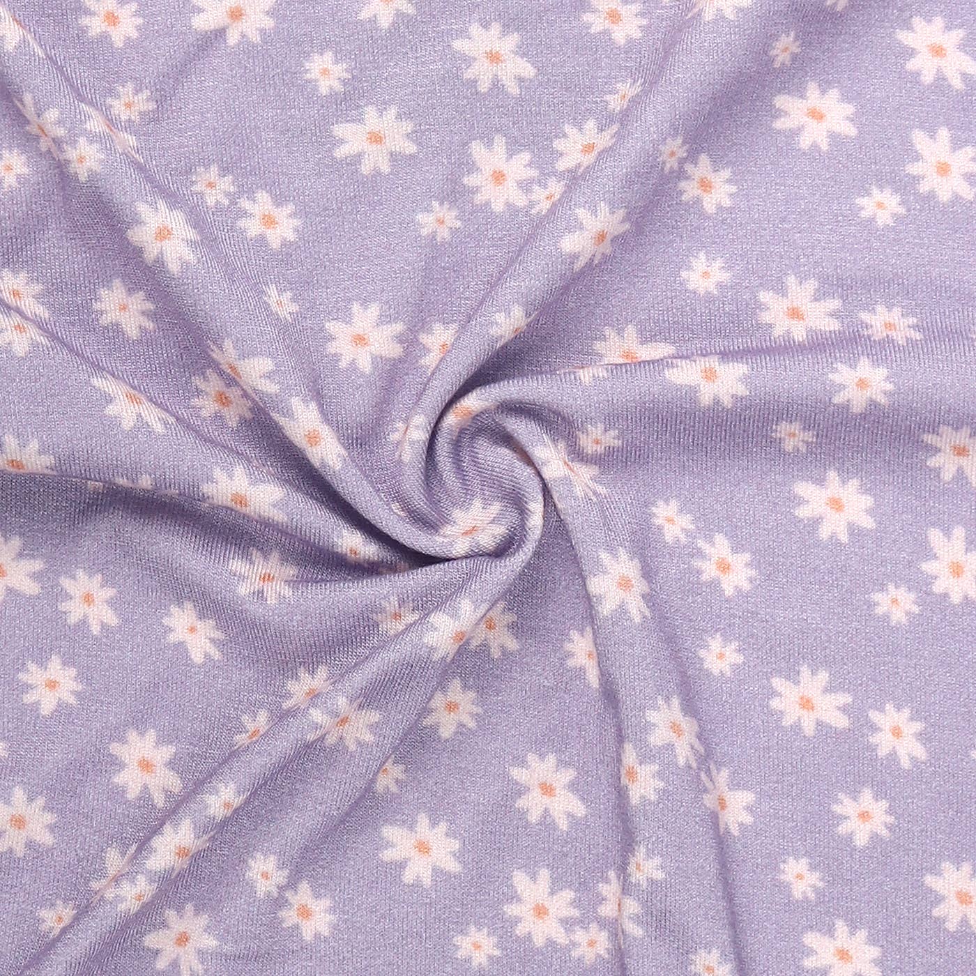 Cozy Dreamerz Bamboo Ruffle Sleeper - Lilac Posies