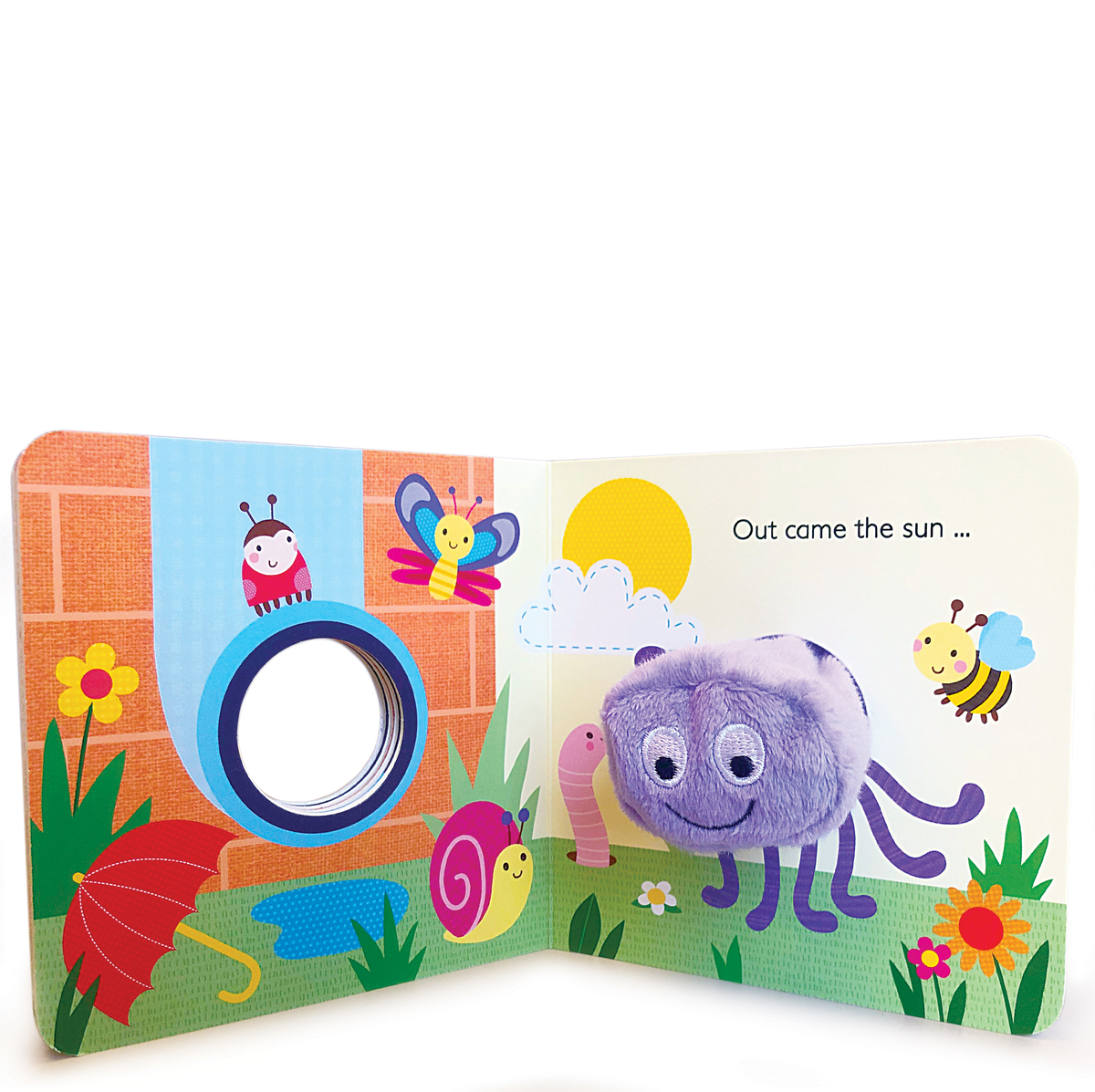 Itsy Bitsy Spider Finger Puppet Board Book