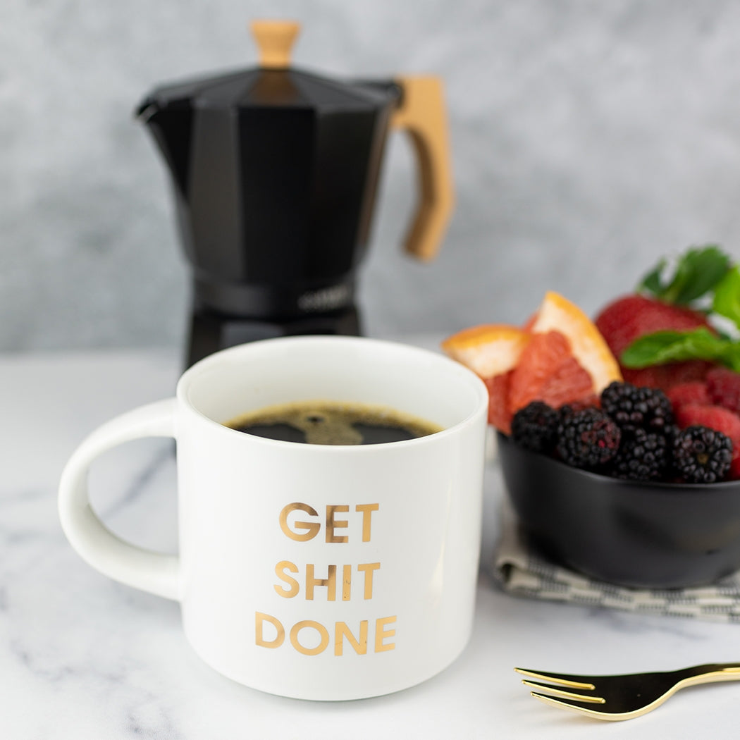 Jumbo Stackable Mug - Get Shit Done