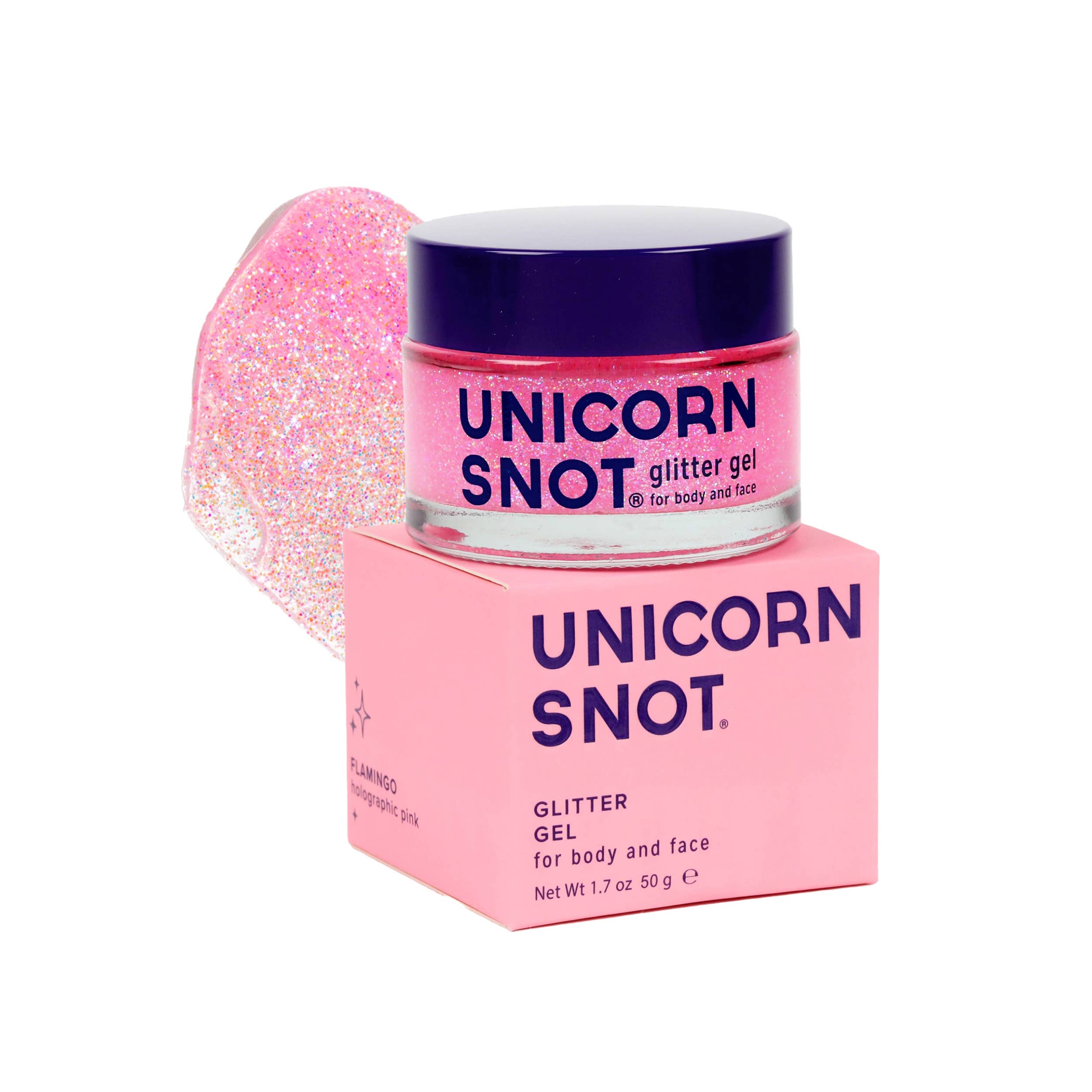 Unicorn Snot Glitter Gel - Flamingo