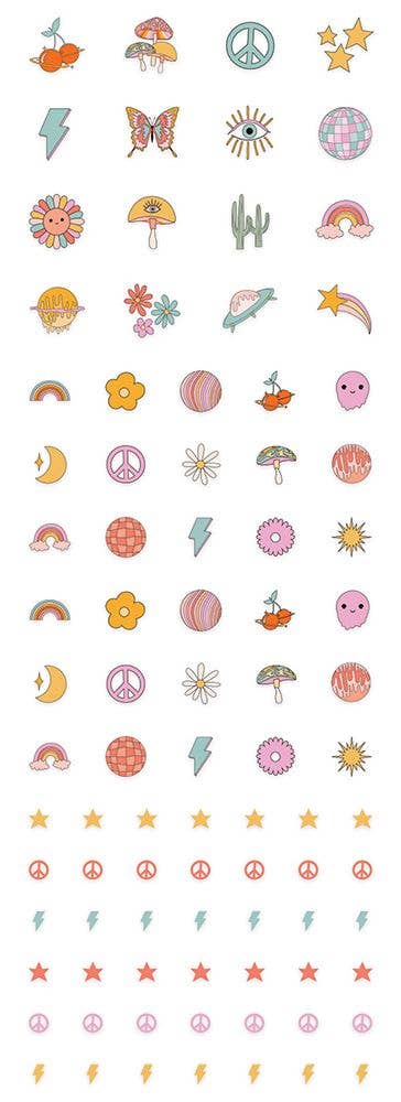 Studio Oh! - Peace Out Nail Stickers